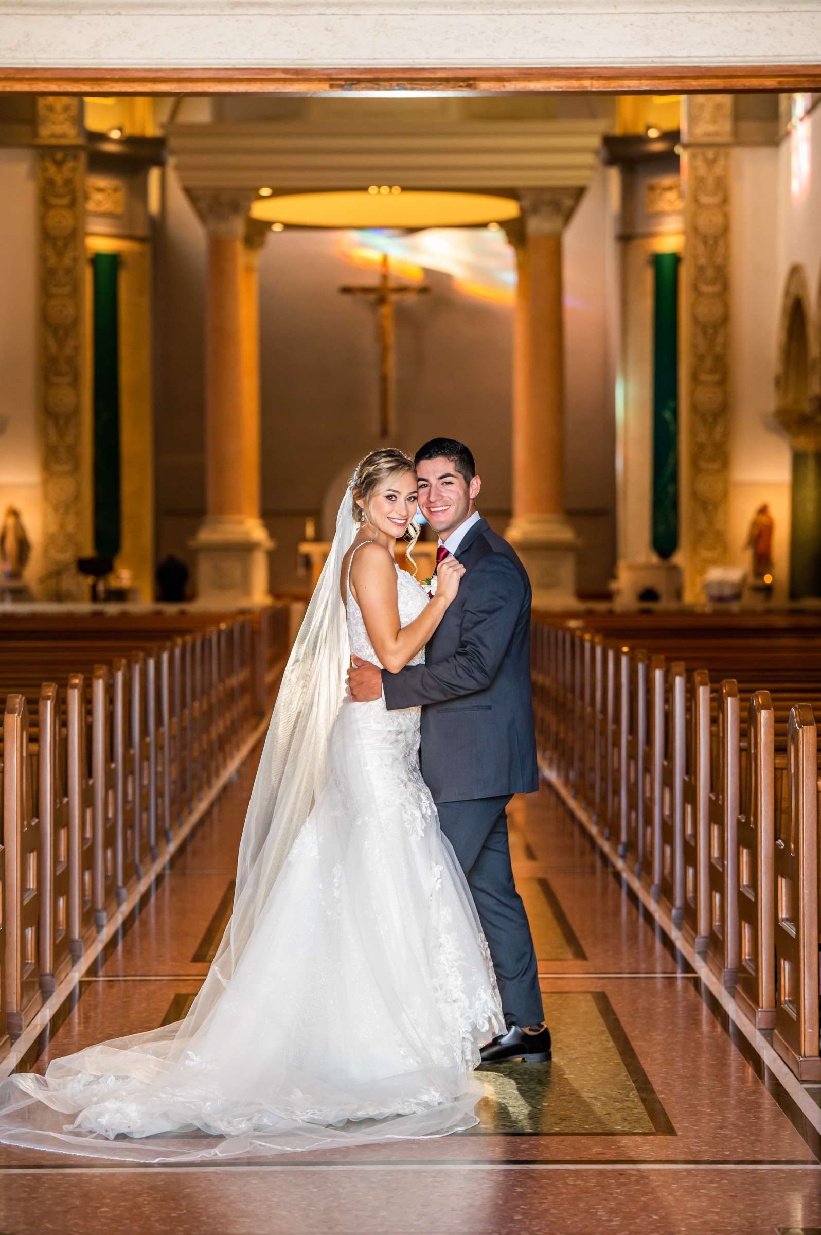 Scripps Seaside Forum Wedding coordinated by The Abbey Catering, Jaclyn and Tyler Wedding Photo #2 by True Photography