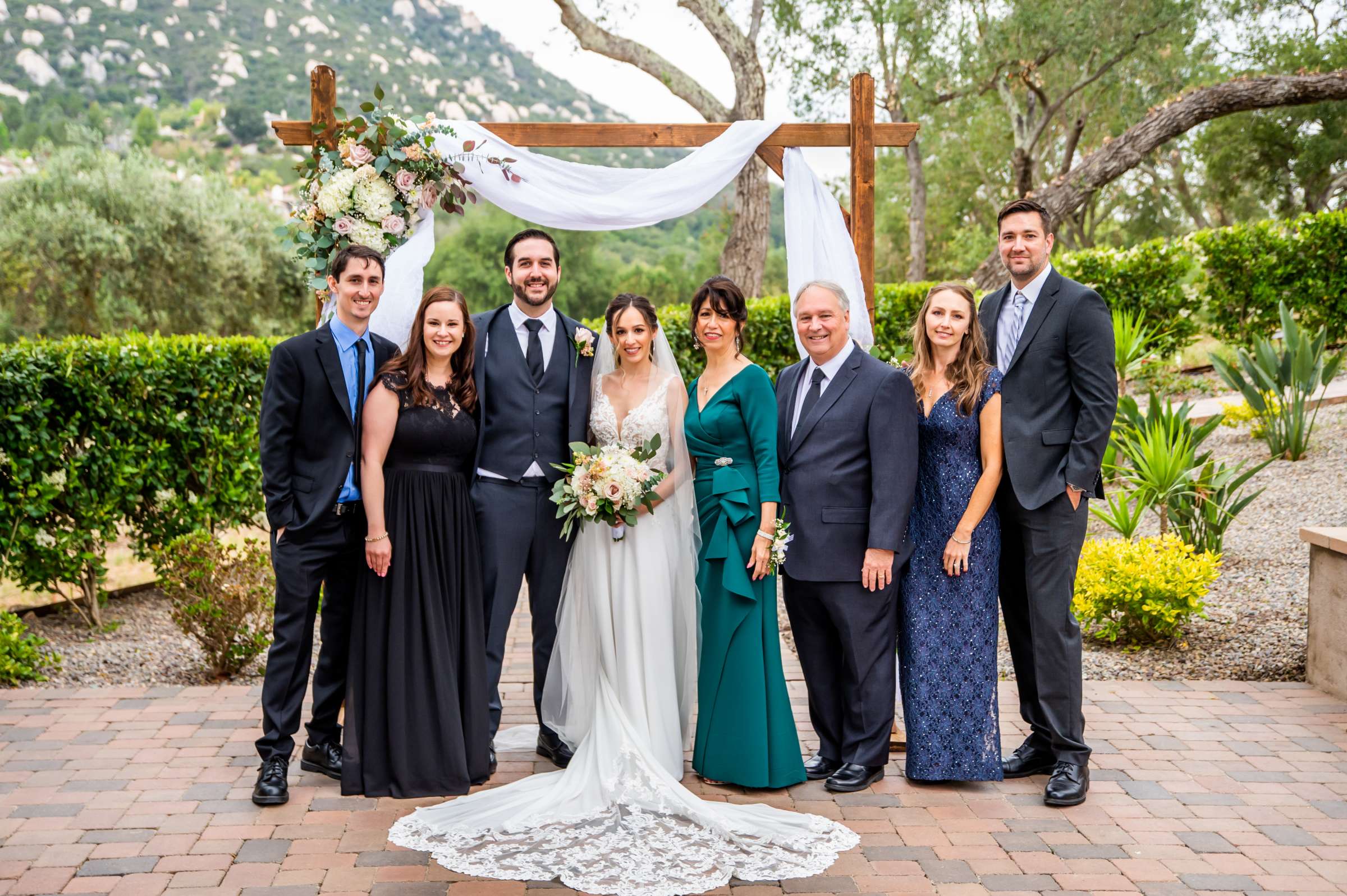 Mt Woodson Castle Wedding, Stephanie and Ryan Wedding Photo #65 by True Photography