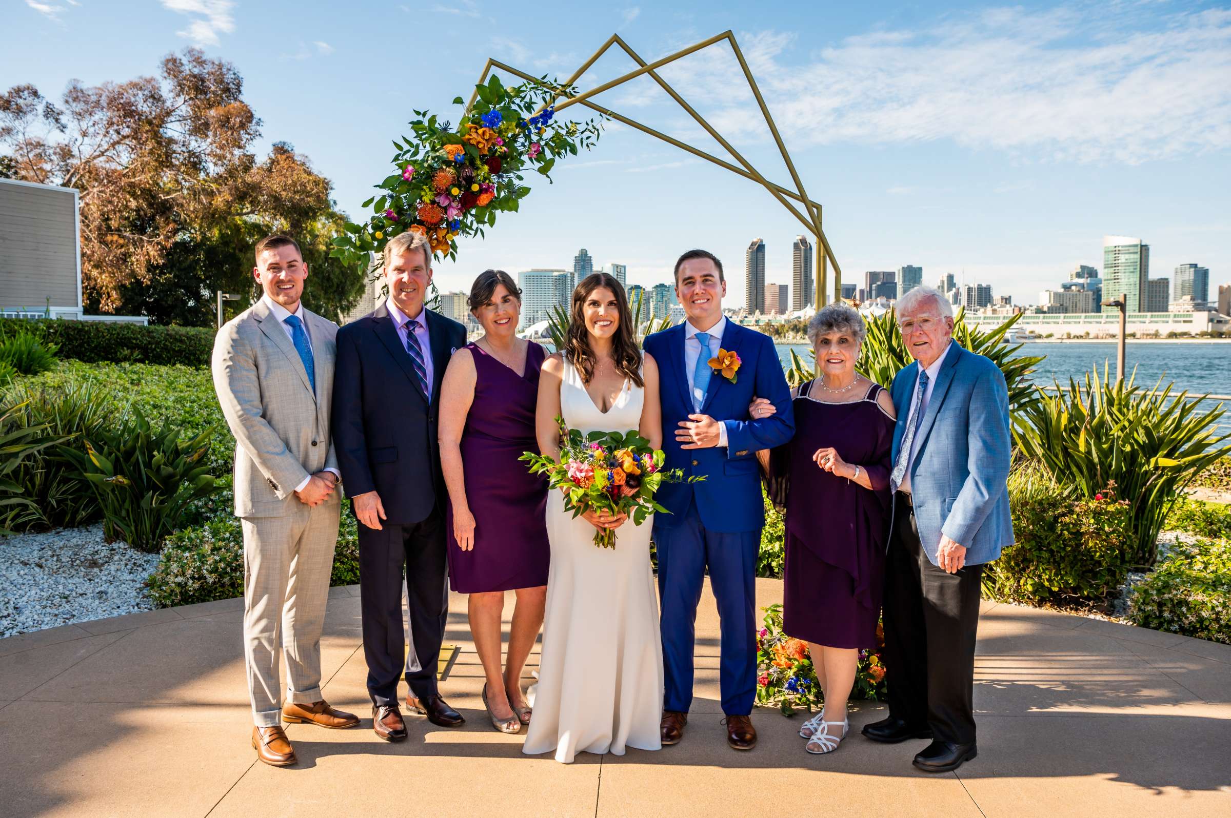 Coronado Island Marriott Resort & Spa Wedding coordinated by Moments Remembered Events, Elizabeth and Michael Wedding Photo #80 by True Photography