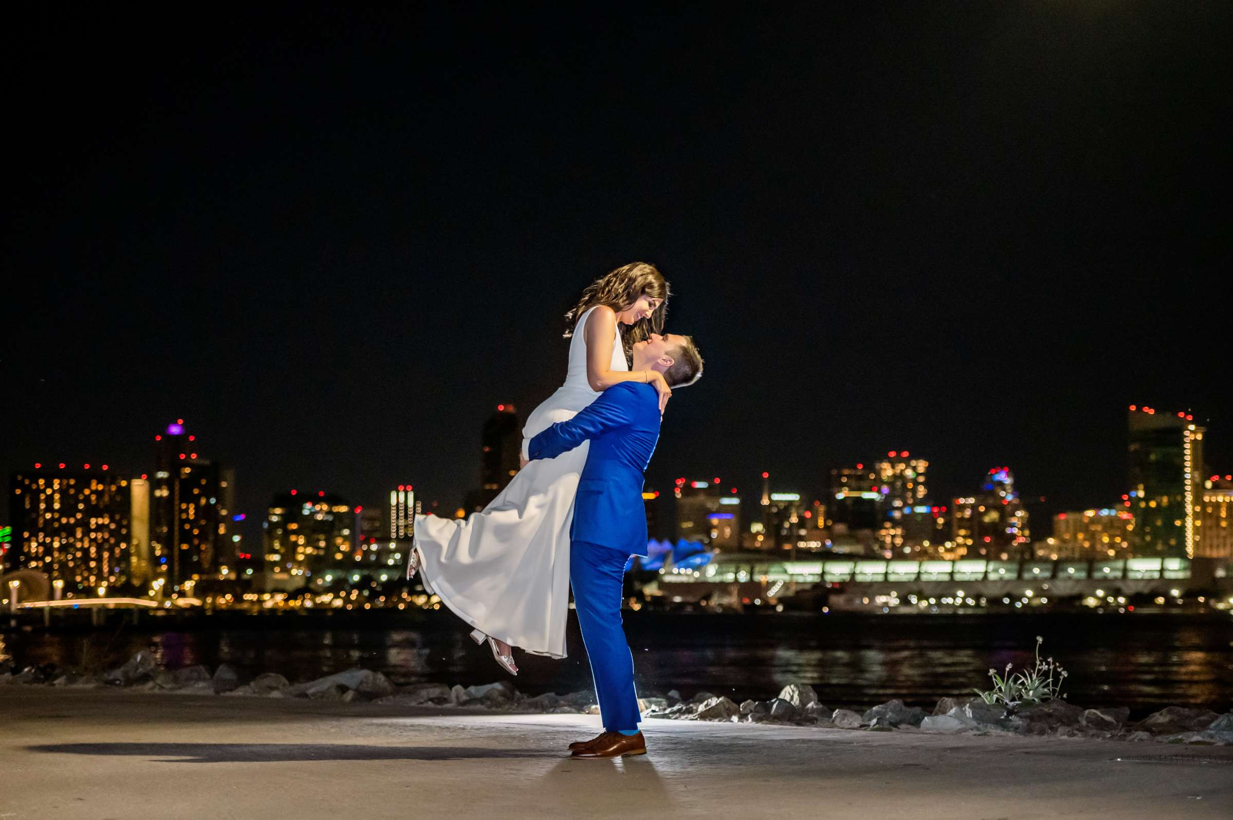 Coronado Island Marriott Resort & Spa Wedding coordinated by Moments Remembered Events, Elizabeth and Michael Wedding Photo #5 by True Photography