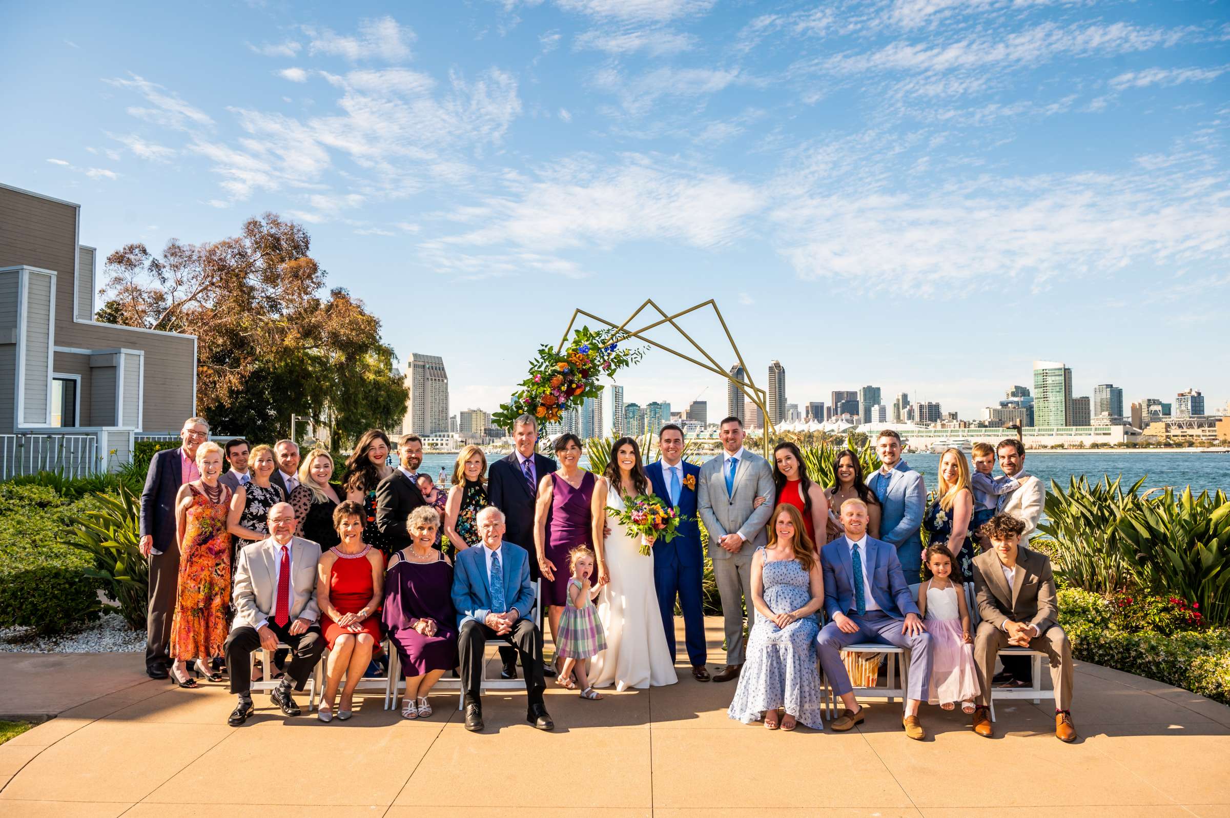 Coronado Island Marriott Resort & Spa Wedding coordinated by Moments Remembered Events, Elizabeth and Michael Wedding Photo #74 by True Photography