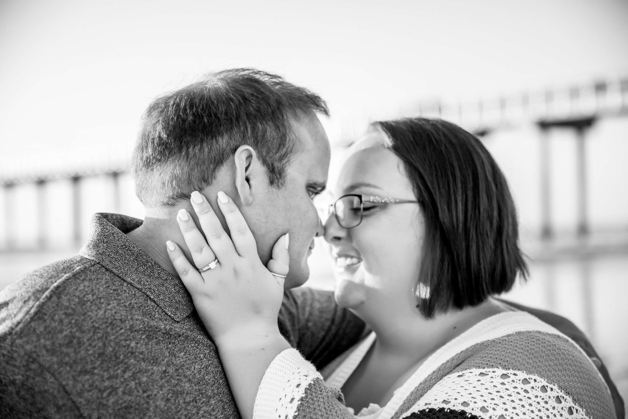 Scripps Seaside Forum Engagement, Candice and Jason Engagement Photo #9 by True Photography