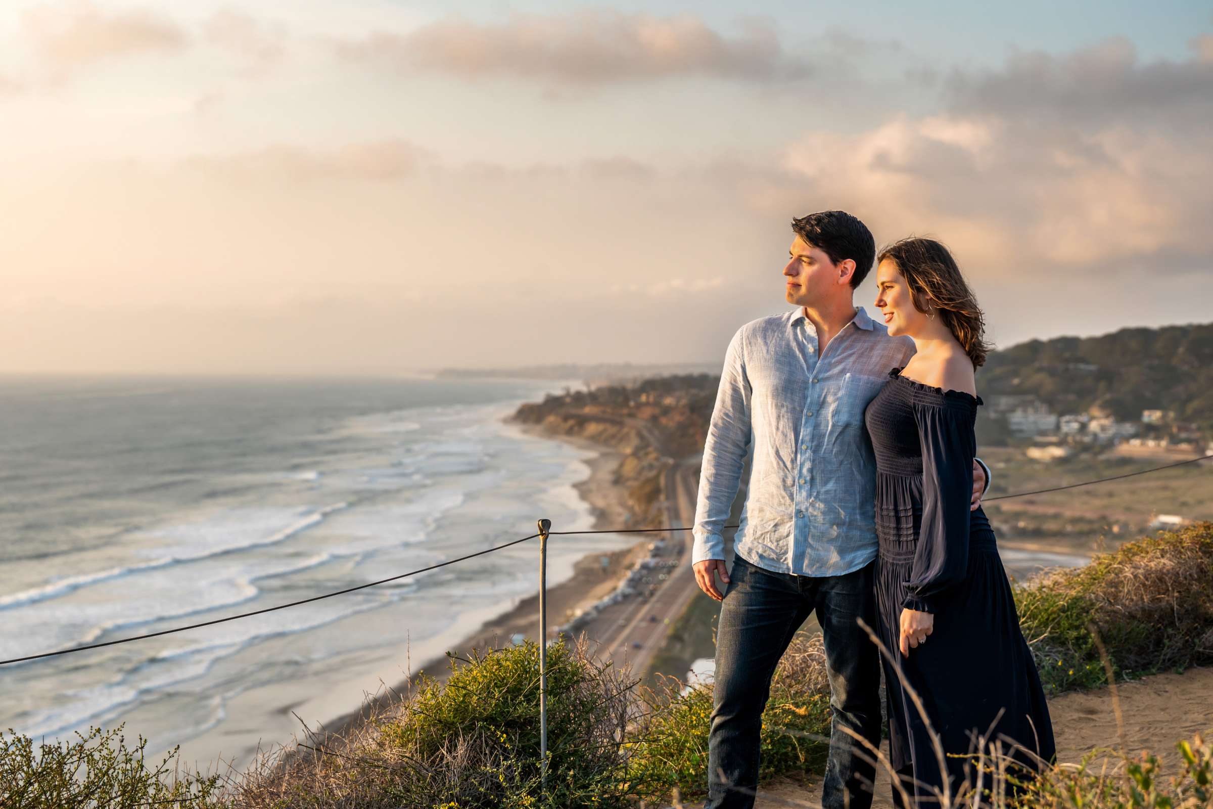 La Valencia Engagement, Diane and Reid Engagement Photo #4 by True Photography