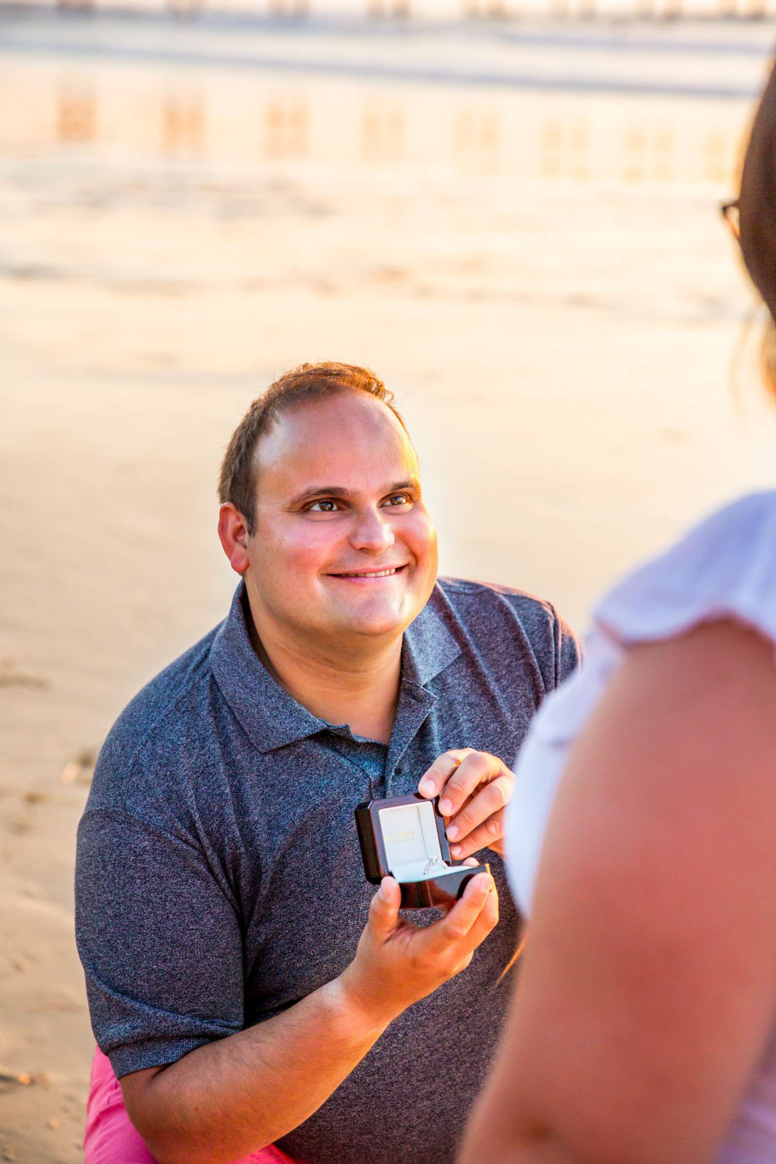 Scripps Seaside Forum Engagement, Candice and Jason Engagement Photo #2 by True Photography