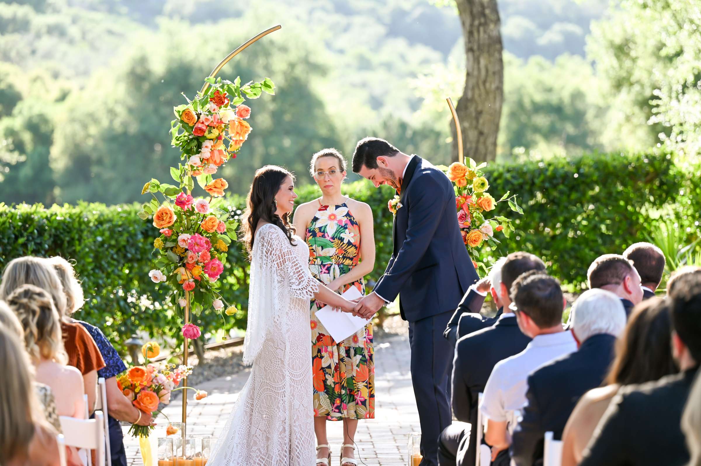 Mt Woodson Castle Wedding coordinated by Personal Touch Dining, Michelle and Aaron Wedding Photo #20 by True Photography