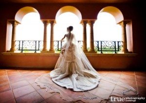 Grand-Del-Mar-Bride-on-Balcony-Bbefore-Wedding