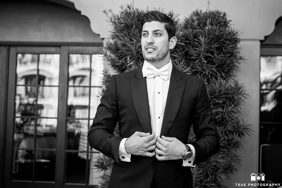 Groom Style and fashion at the Fairmont Grand Del Mar