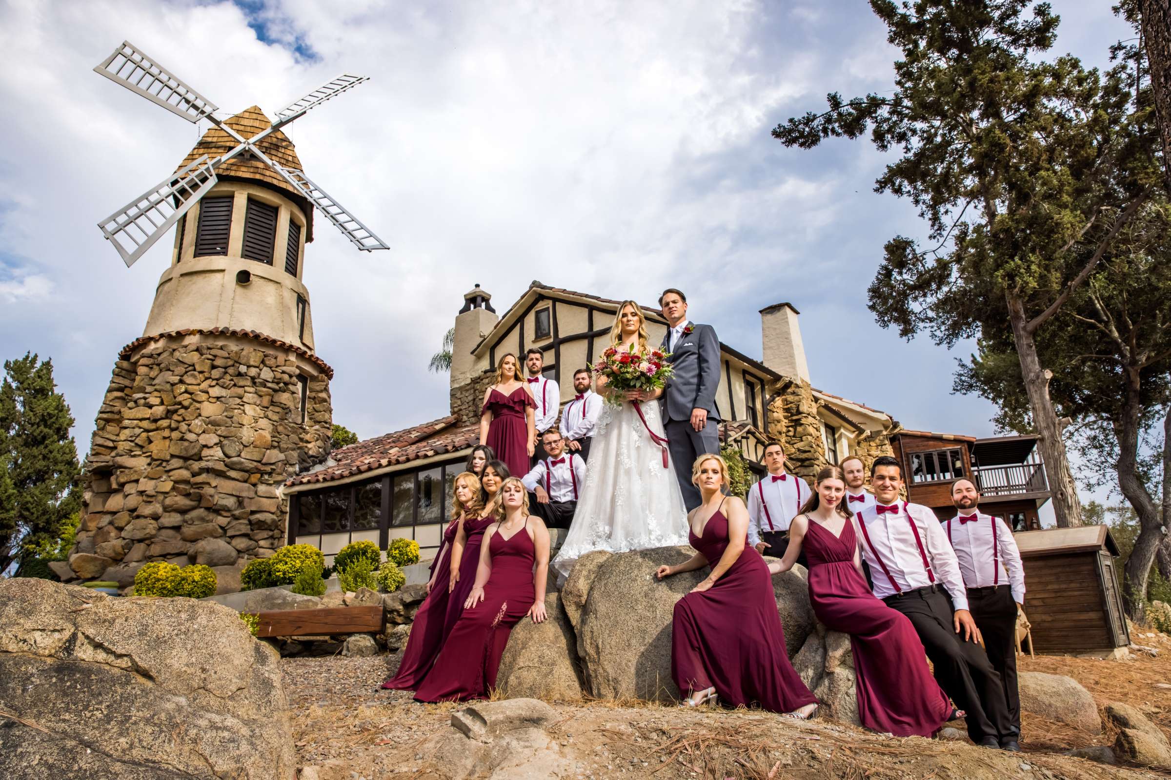 Mt Woodson Castle Event, Jennifer and Travis Reception Event Photo #29 by True Photography