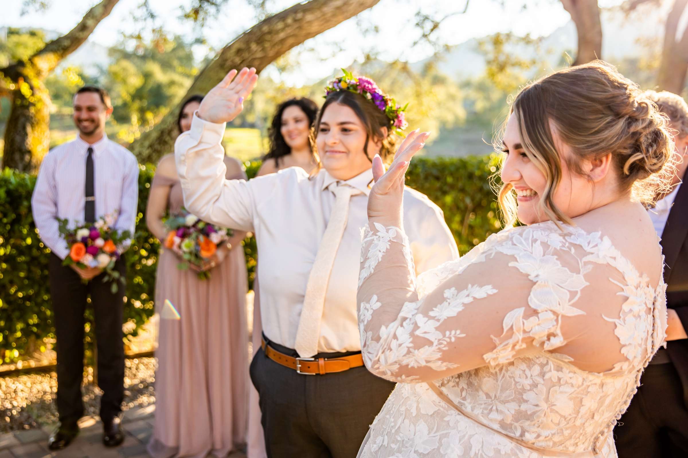 Mt Woodson Castle Wedding coordinated by Personal Touch Dining, Courtney and Aly Wedding Photo #78 by True Photography