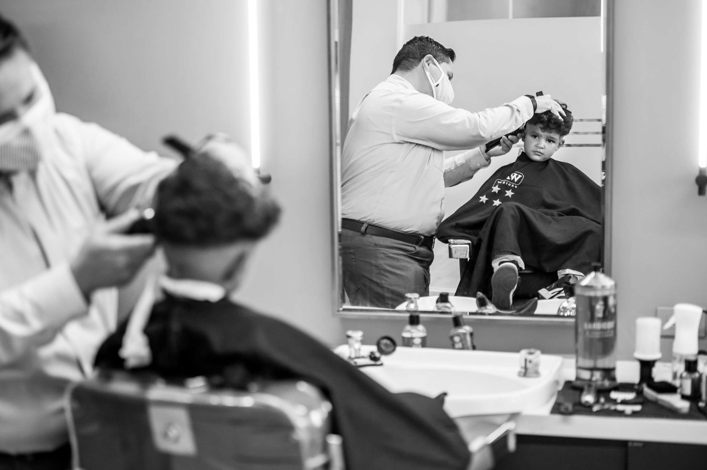 Bahia Hotel Event, Brandon Travis Barber Shop Event Photo #22 by True Photography