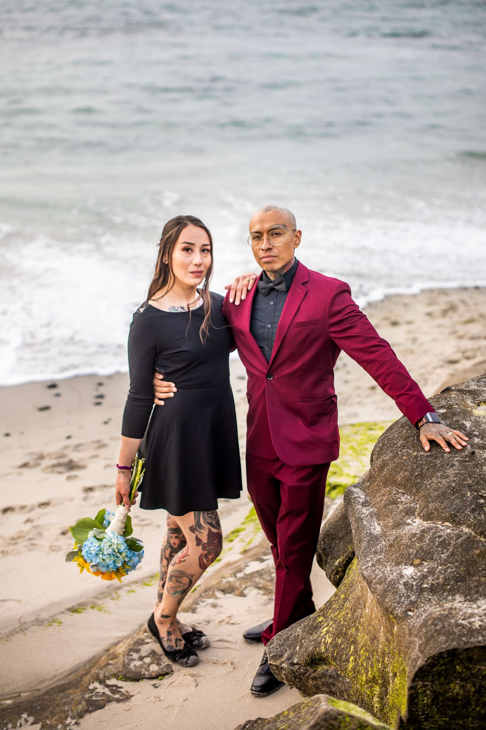 Windansea Beach Wedding, Leah and Yessi Wedding Photo #3 by True Photography