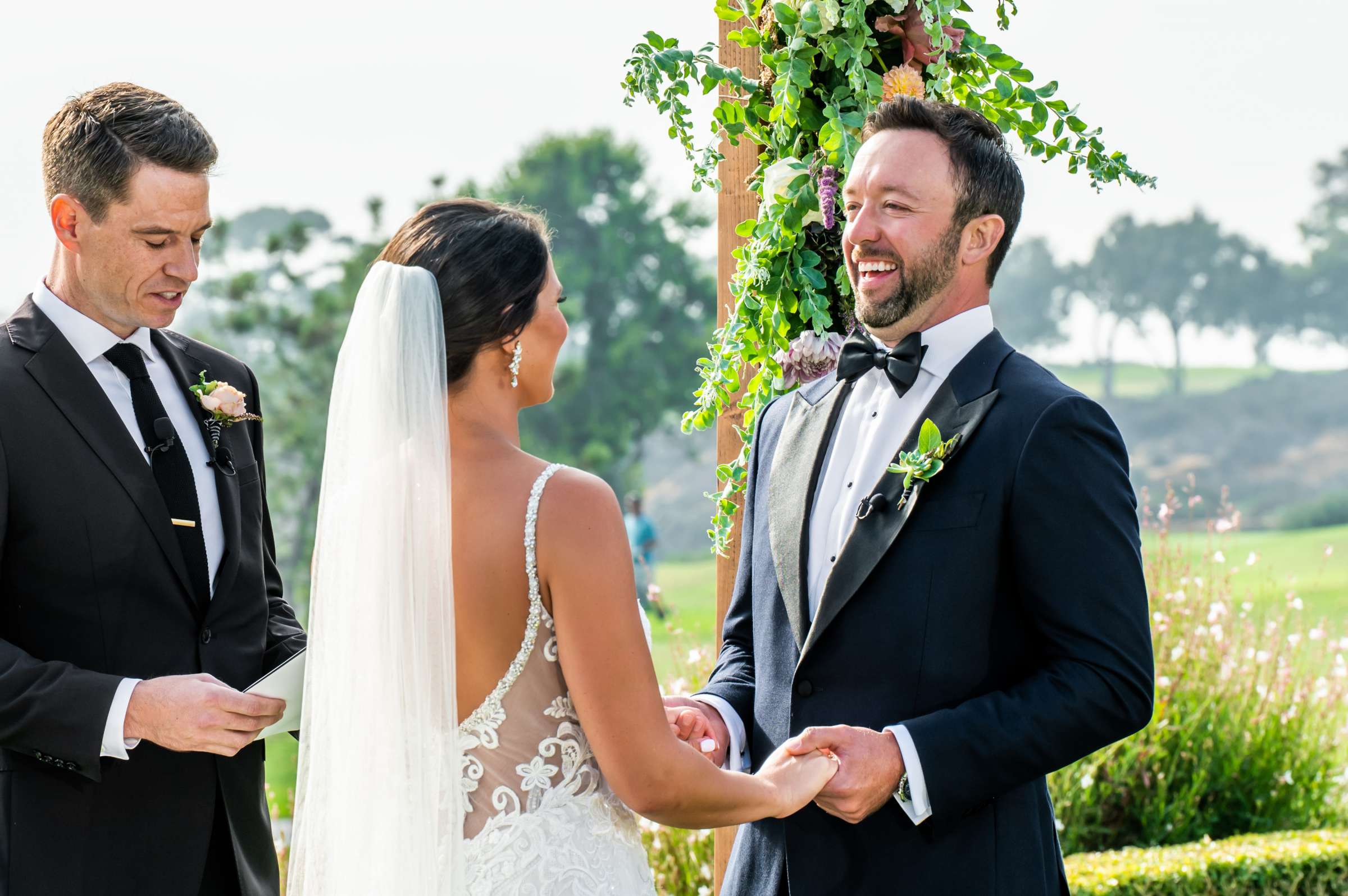 Lodge at Torrey Pines Wedding coordinated by First Comes Love Weddings & Events, Noelle and Mark Wedding Photo #15 by True Photography