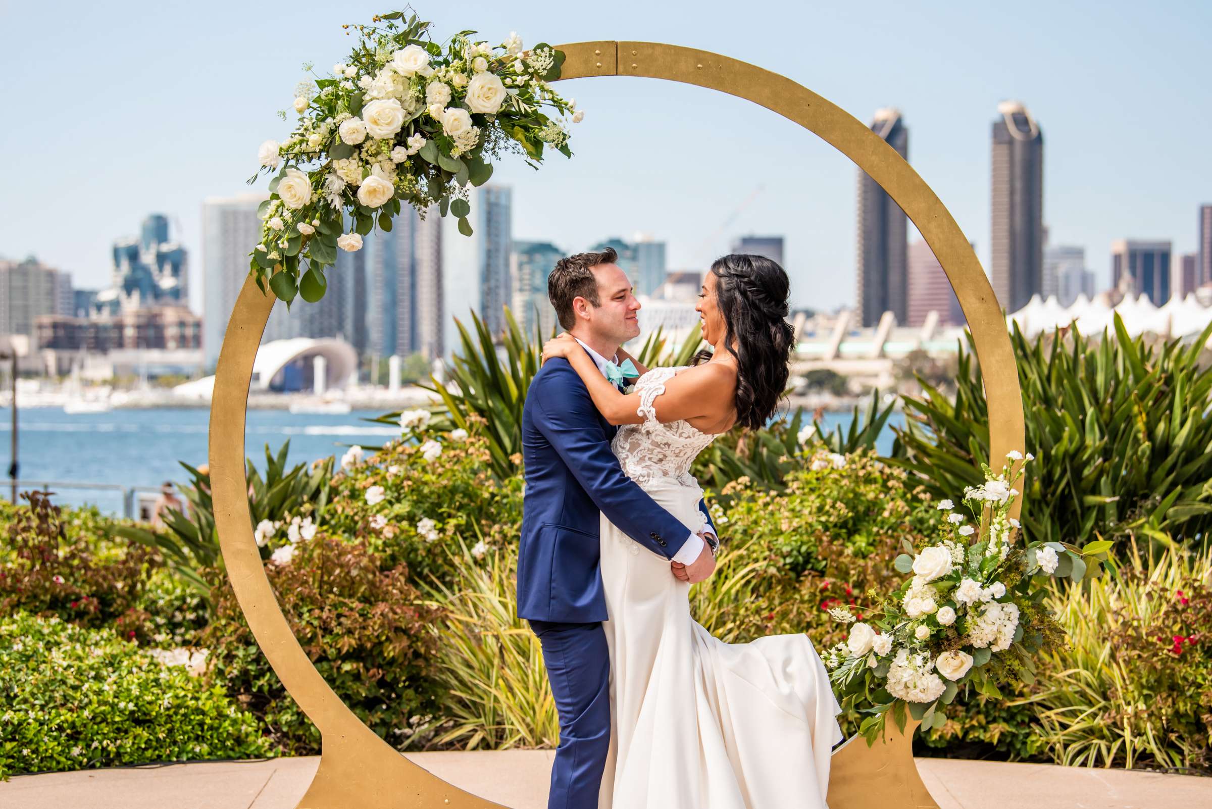 Coronado Island Marriott Resort & Spa Wedding coordinated by Events Inspired SD, Christine and David Wedding Photo #35 by True Photography
