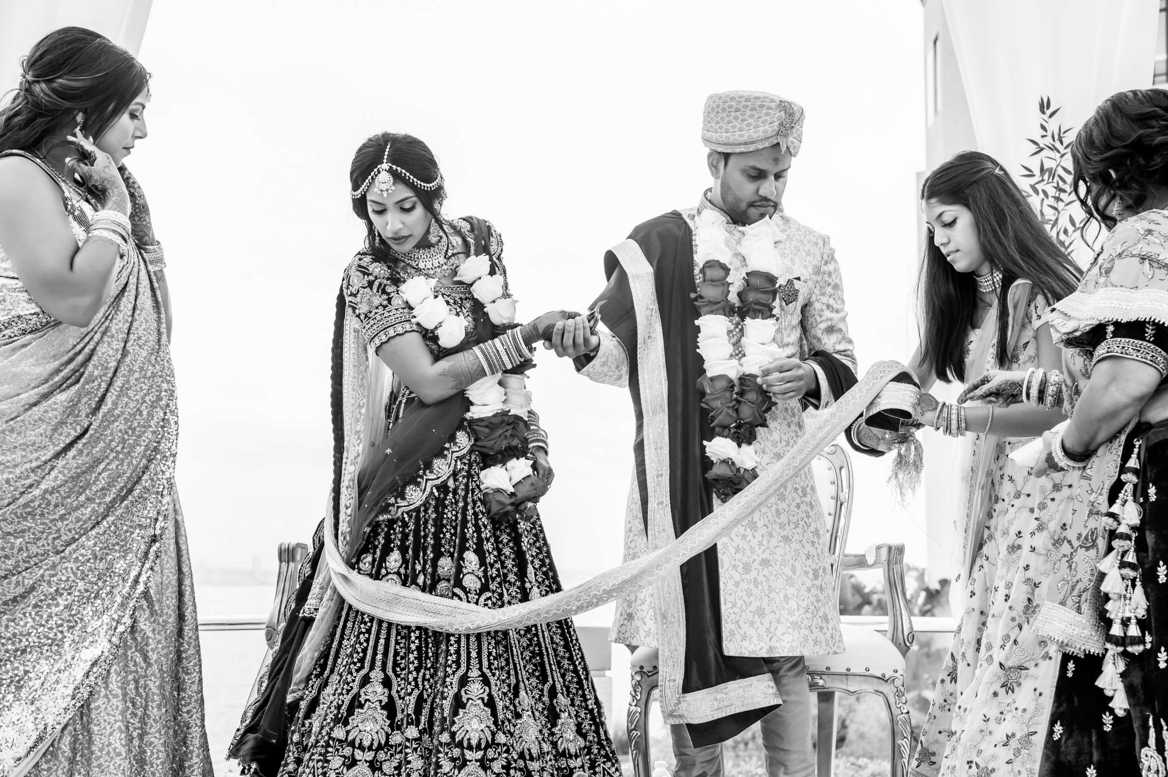 Loews Coronado Bay Resort Wedding coordinated by SD Weddings by Gina, Jenny and Anish Wedding Photo #84 by True Photography