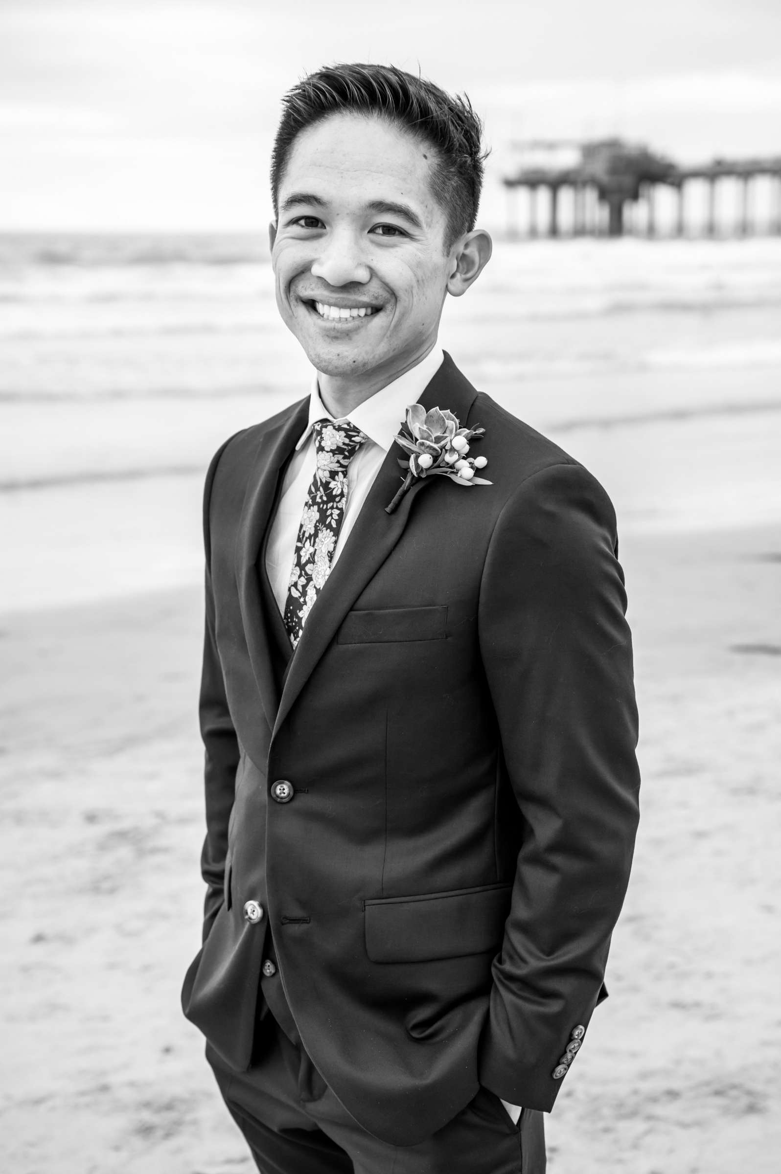 Scripps Seaside Forum Wedding, Kelsey and Ryan Wedding Photo #4 by True Photography