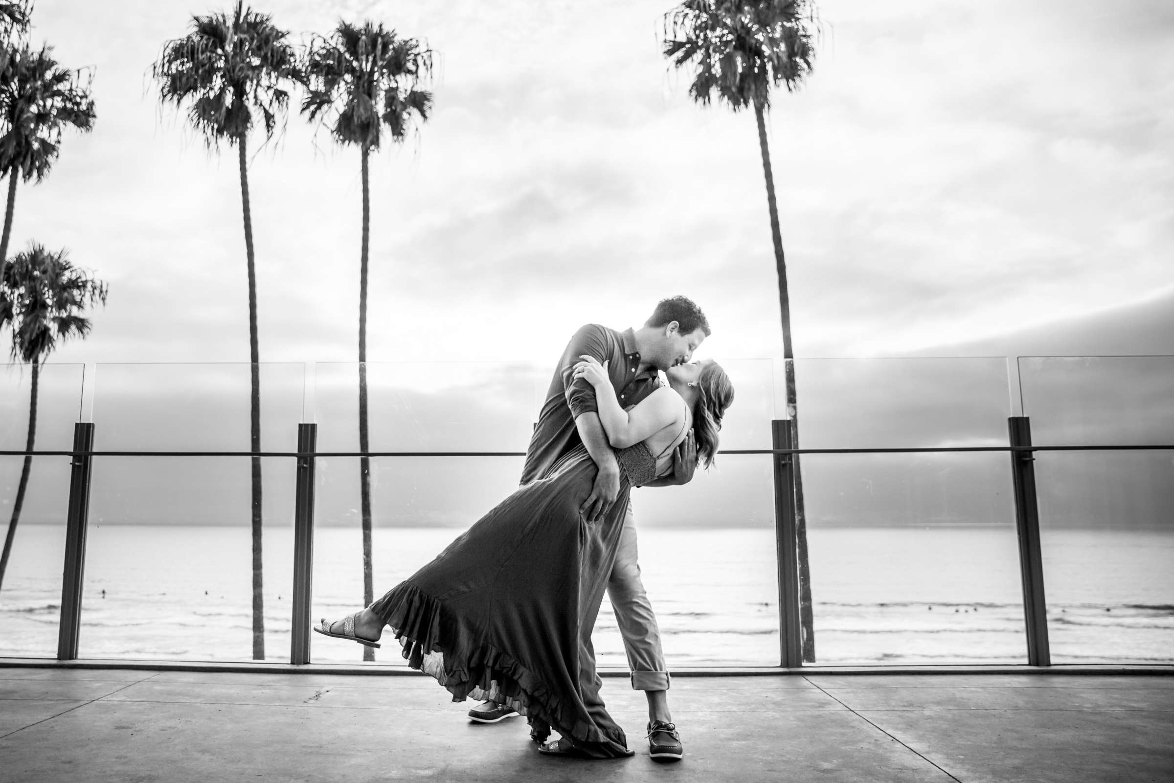 Scripps Seaside Forum Engagement, Maren and Chris Engagement Photo #18 by True Photography