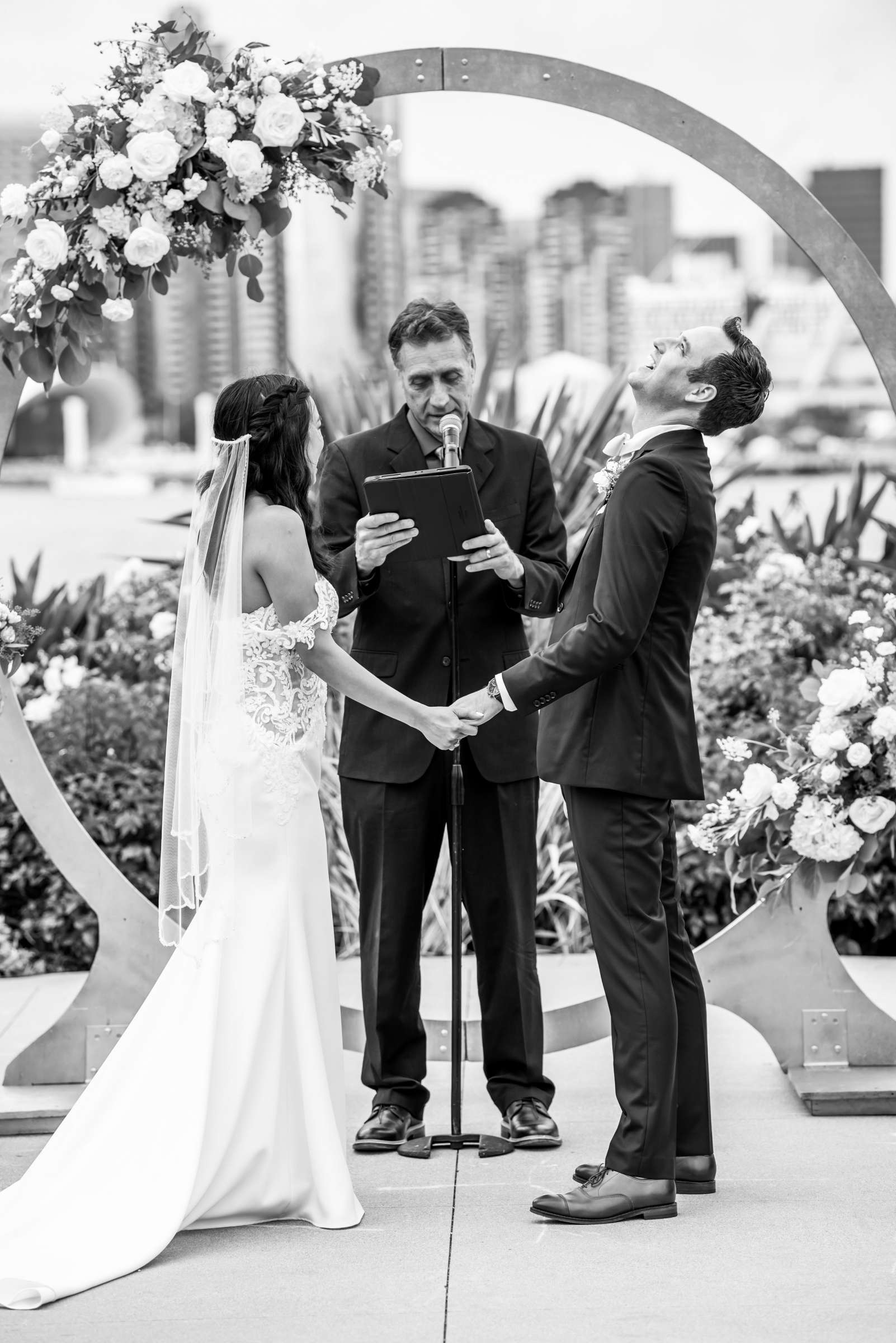 Coronado Island Marriott Resort & Spa Wedding coordinated by Events Inspired SD, Christine and David Wedding Photo #43 by True Photography