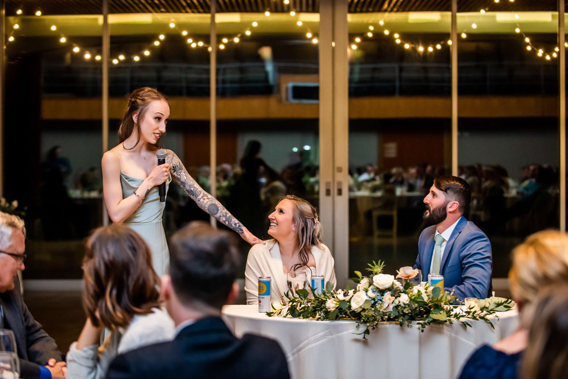 Scripps Seaside Forum Wedding coordinated by First Comes Love Weddings & Events, Morgan and Brian Wedding Photo #108 by True Photography