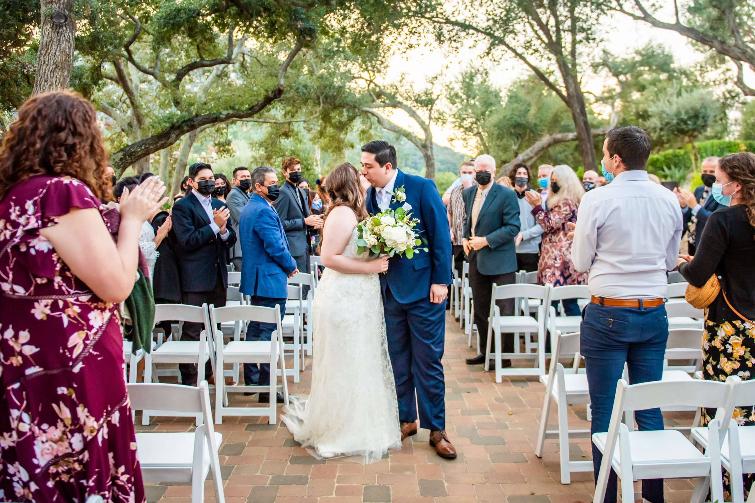 Mt Woodson Castle Wedding coordinated by Personal Touch Dining, Kady and Josue Wedding Photo #13 by True Photography