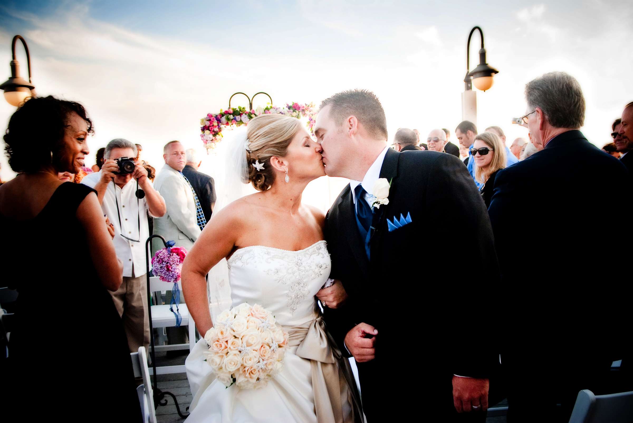 Breakers Beach Naval Air Station Wedding coordinated by The Socialites, Dana and Robert Wedding Photo #13 by True Photography