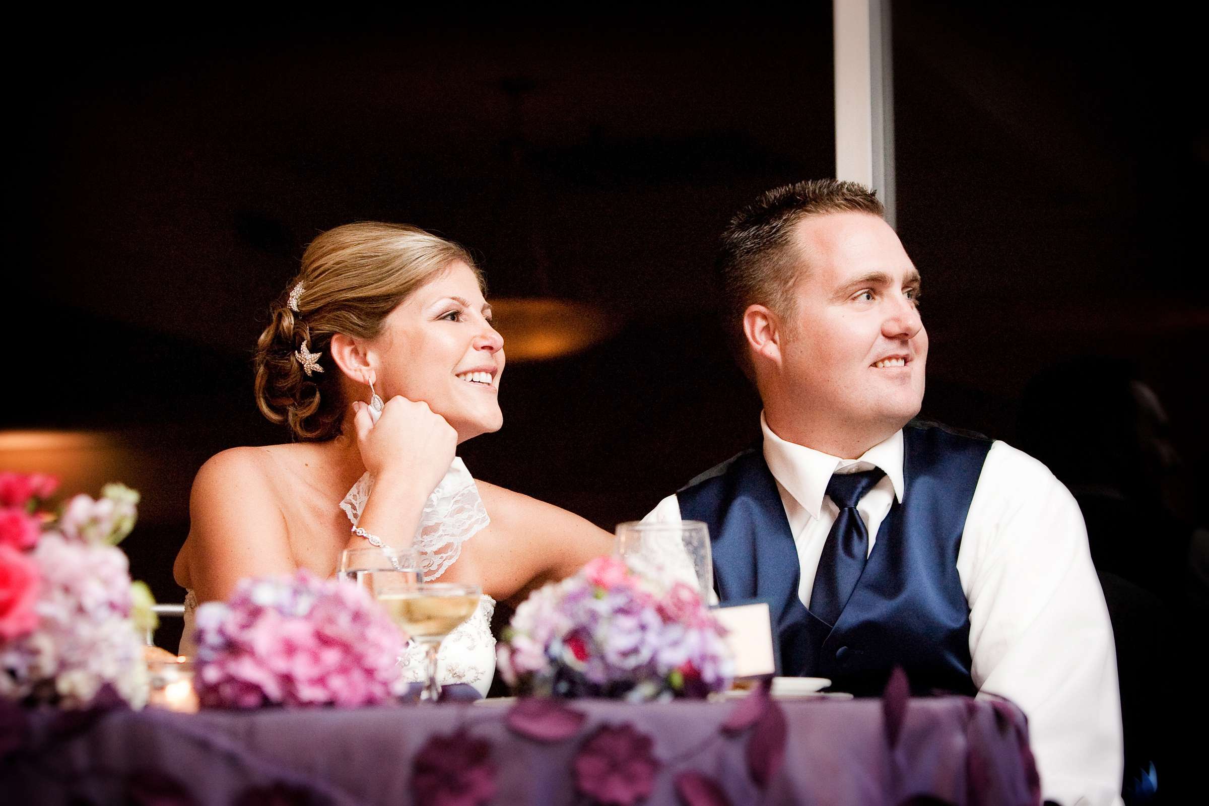 Breakers Beach Naval Air Station Wedding coordinated by The Socialites, Dana and Robert Wedding Photo #3 by True Photography