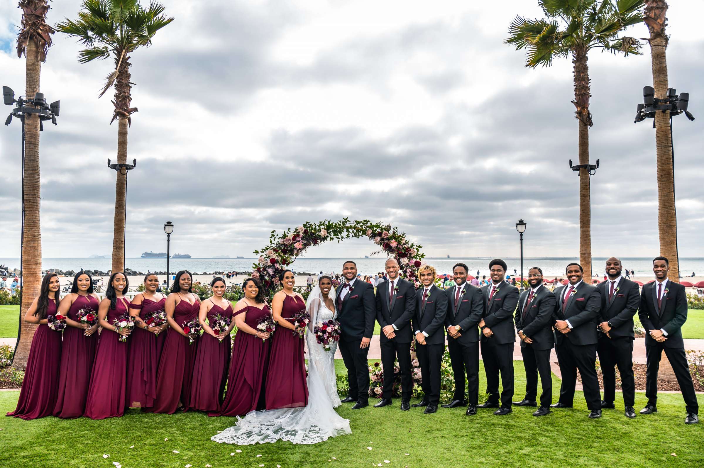 Hotel Del Coronado Wedding coordinated by Events By Gisele, Victoria and Mason Wedding Photo #19 by True Photography
