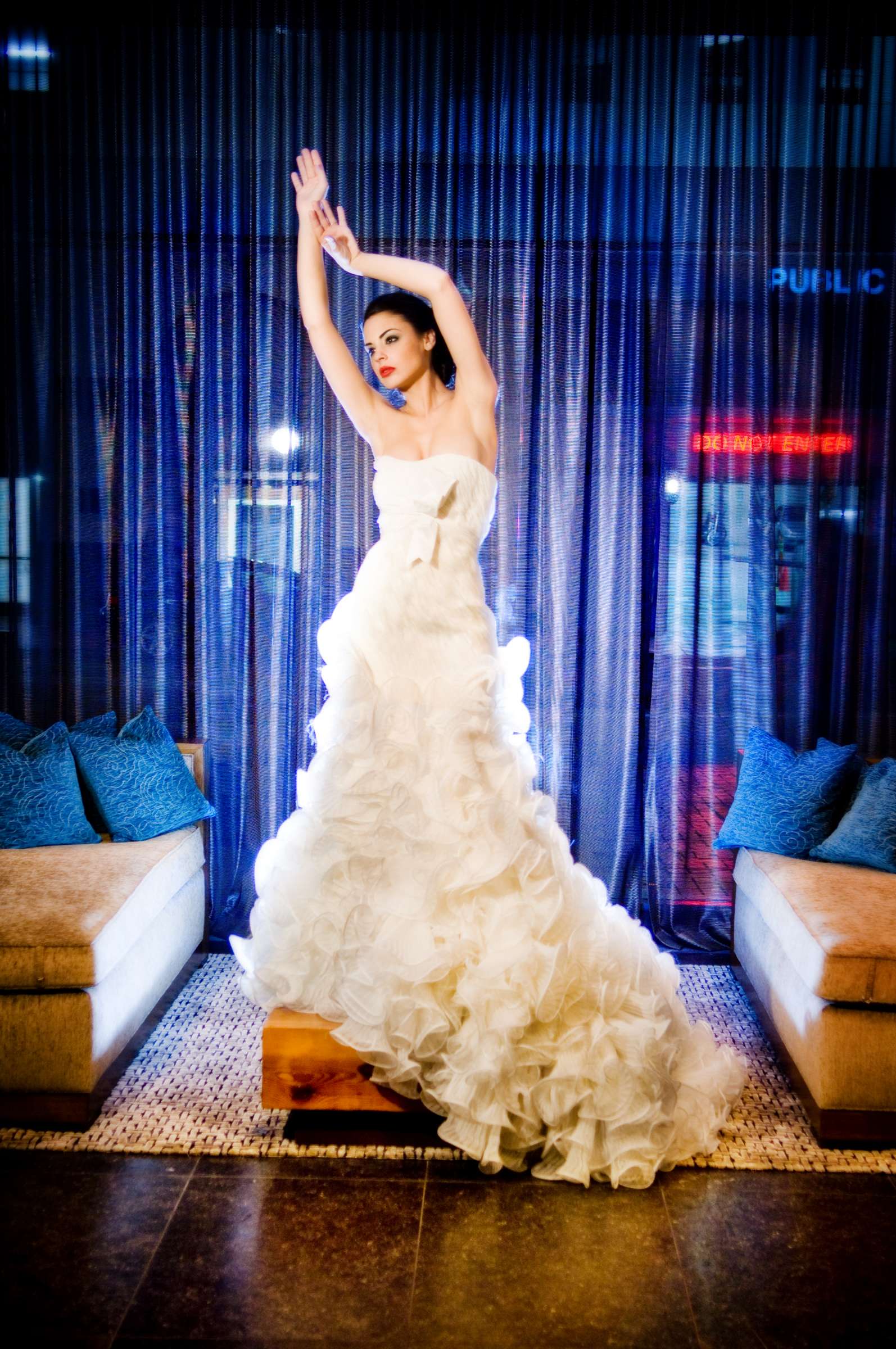 Fashion at Hotel Palomar San Diego Wedding, Hotel Palomar Exquisite Weddings Photo #22 by True Photography