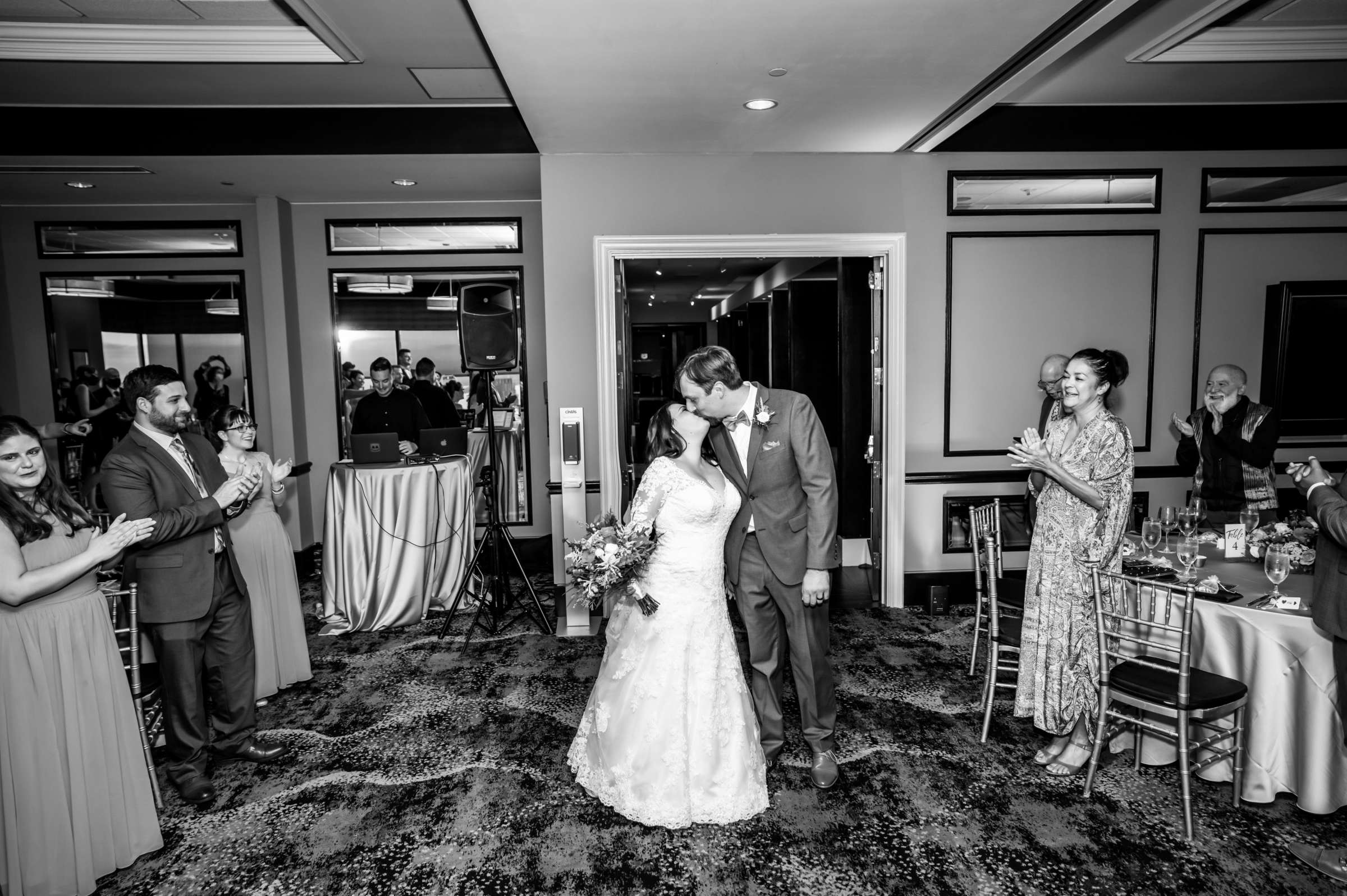 The University Club Atop Symphony Towers Wedding coordinated by Events Inspired SD, Sarah and Andreas Wedding Photo #86 by True Photography