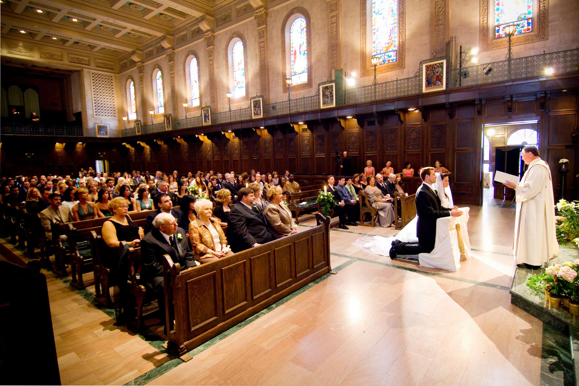 Church at Hotel Del Coronado Wedding, Vanessa and Matt Wedding Photo #5 by True Photography