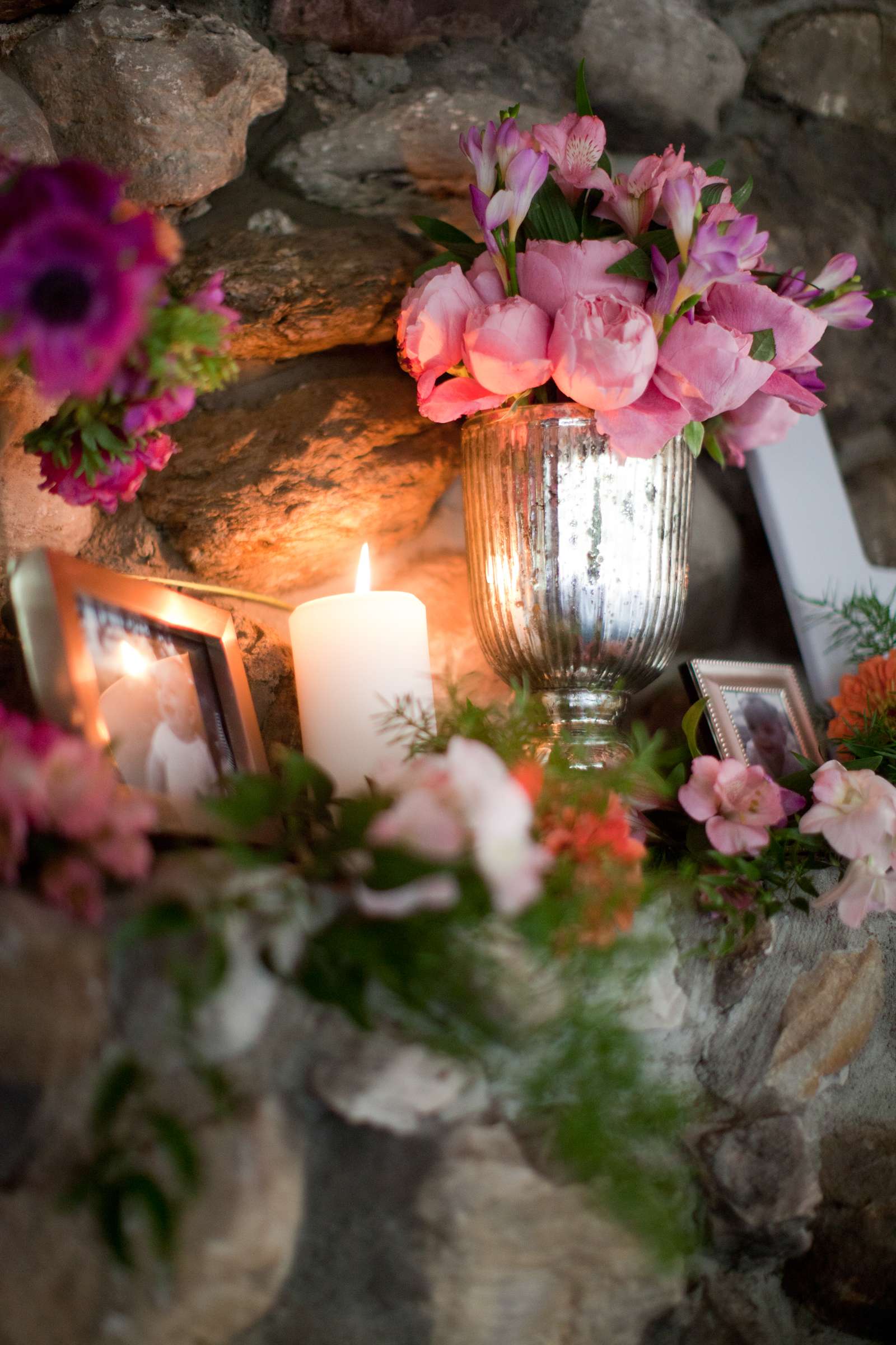 Candles at Wedding, Michelle and Hugo Wedding Photo #62 by True Photography