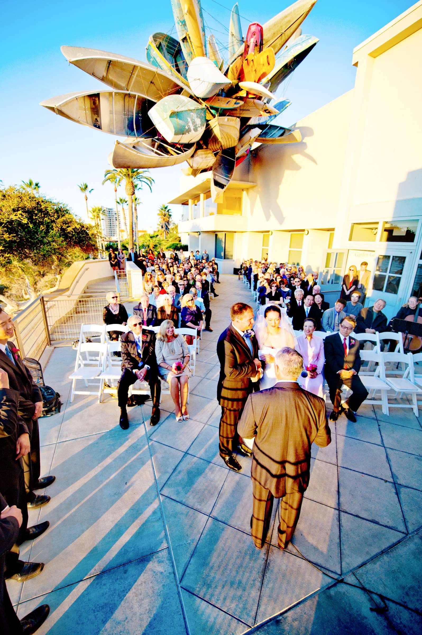 Museum of Contemporary Art-La Jolla Wedding coordinated by Something Blue Wedding Coordination, Romy and Christopher Wedding Photo #79223 by True Photography