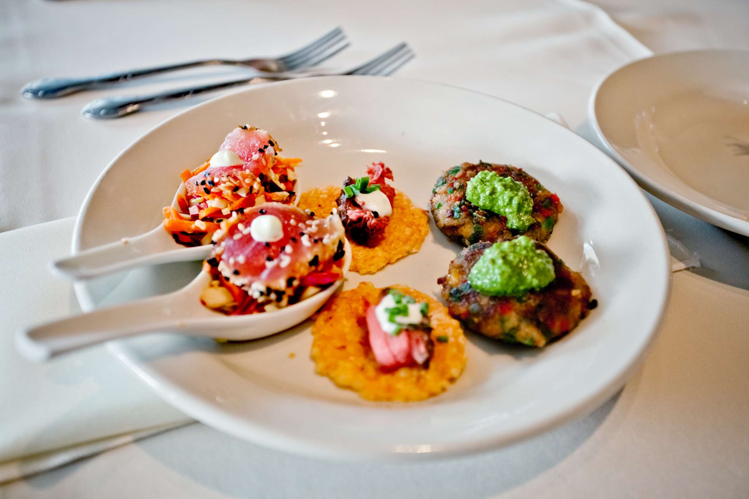 Food at Scripps Seaside Forum Wedding coordinated by I Do Weddings, Lydia and Olin Wedding Photo #87248 by True Photography