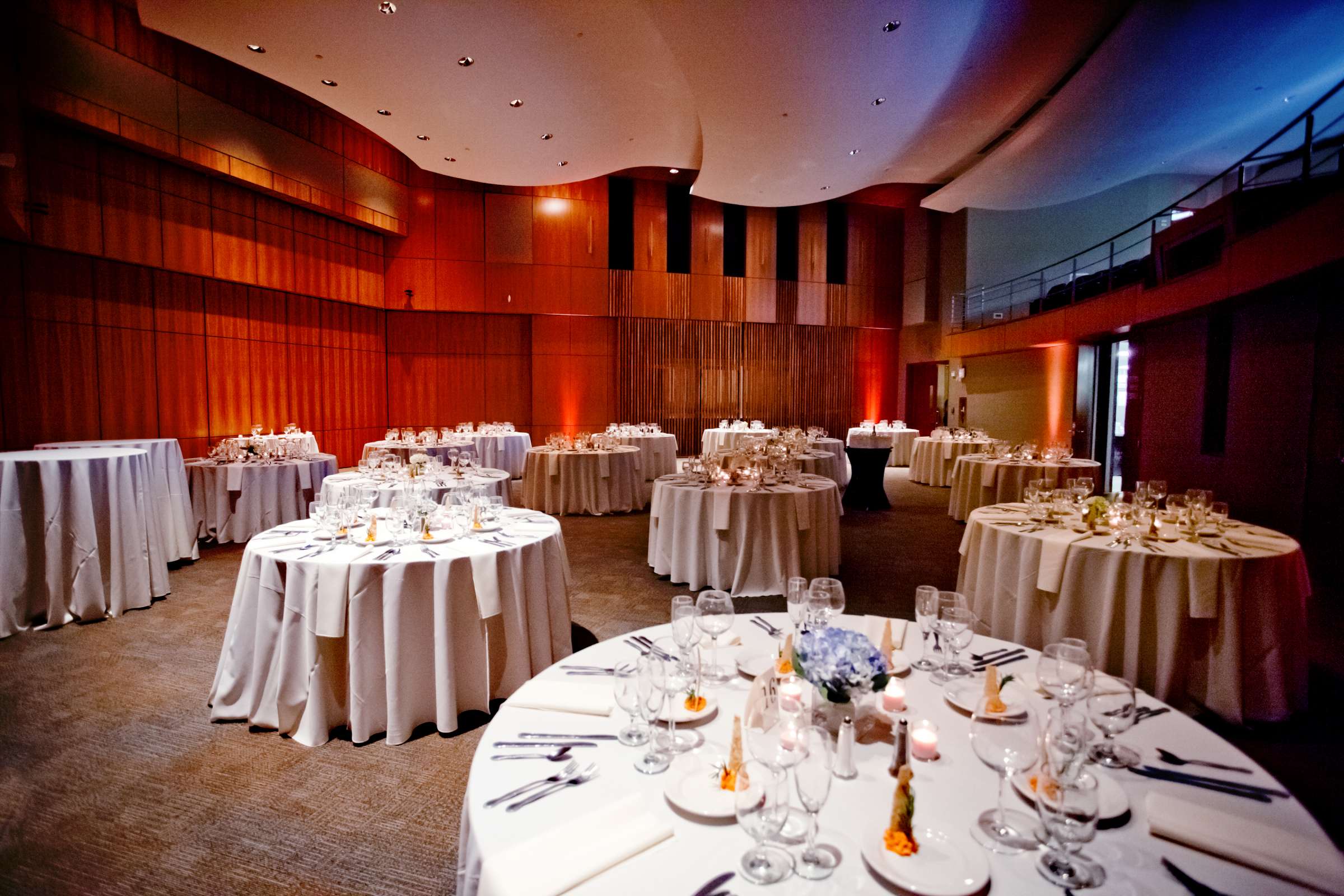 Reception at Scripps Seaside Forum Wedding coordinated by I Do Weddings, Lydia and Olin Wedding Photo #87253 by True Photography