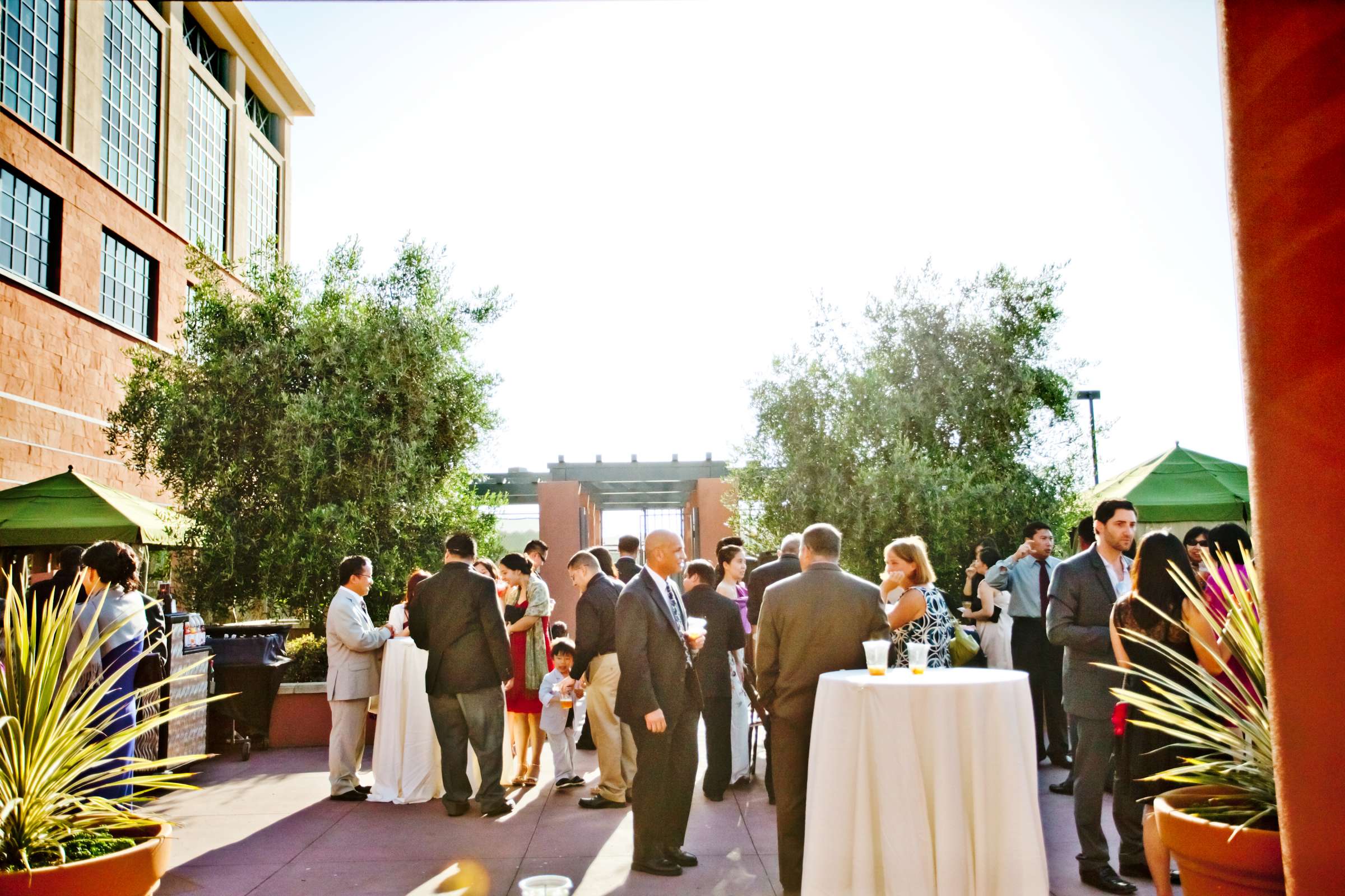 Cocktail Hour at Wedding, Sunny and Gregory Wedding Photo #88846 by True Photography