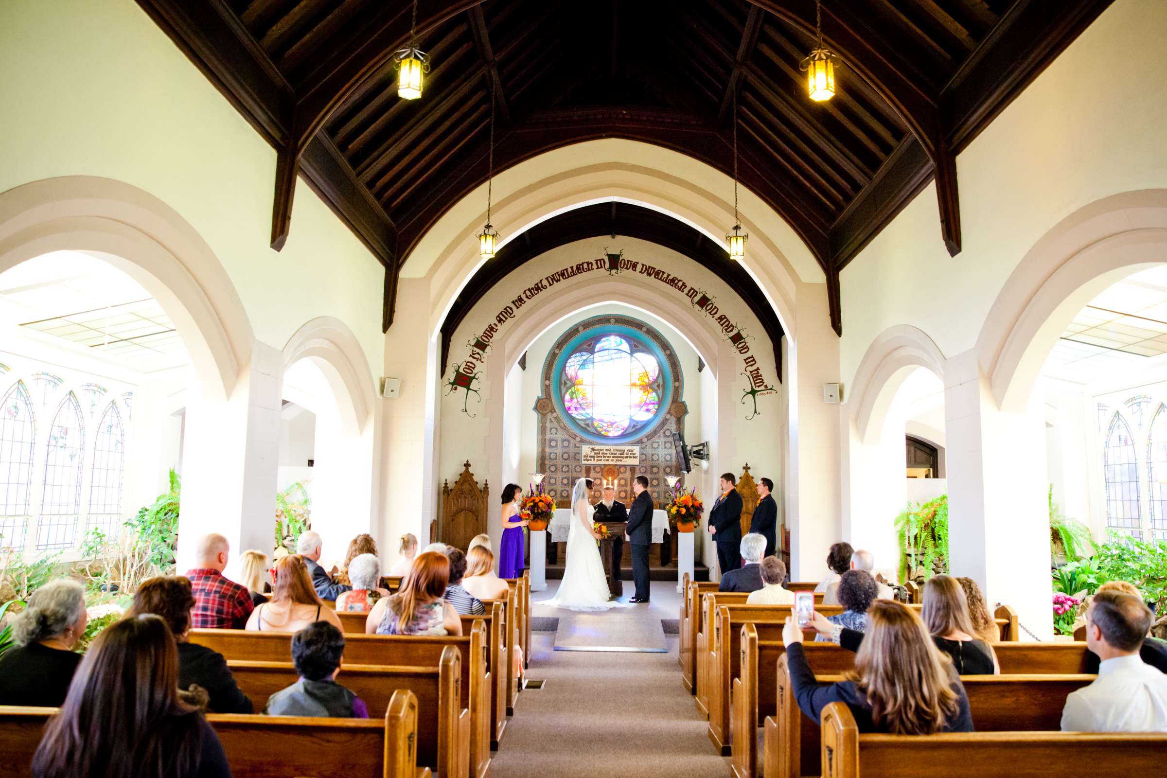 Church at Wedding, Danielle and Michael Wedding Photo #9 by True Photography