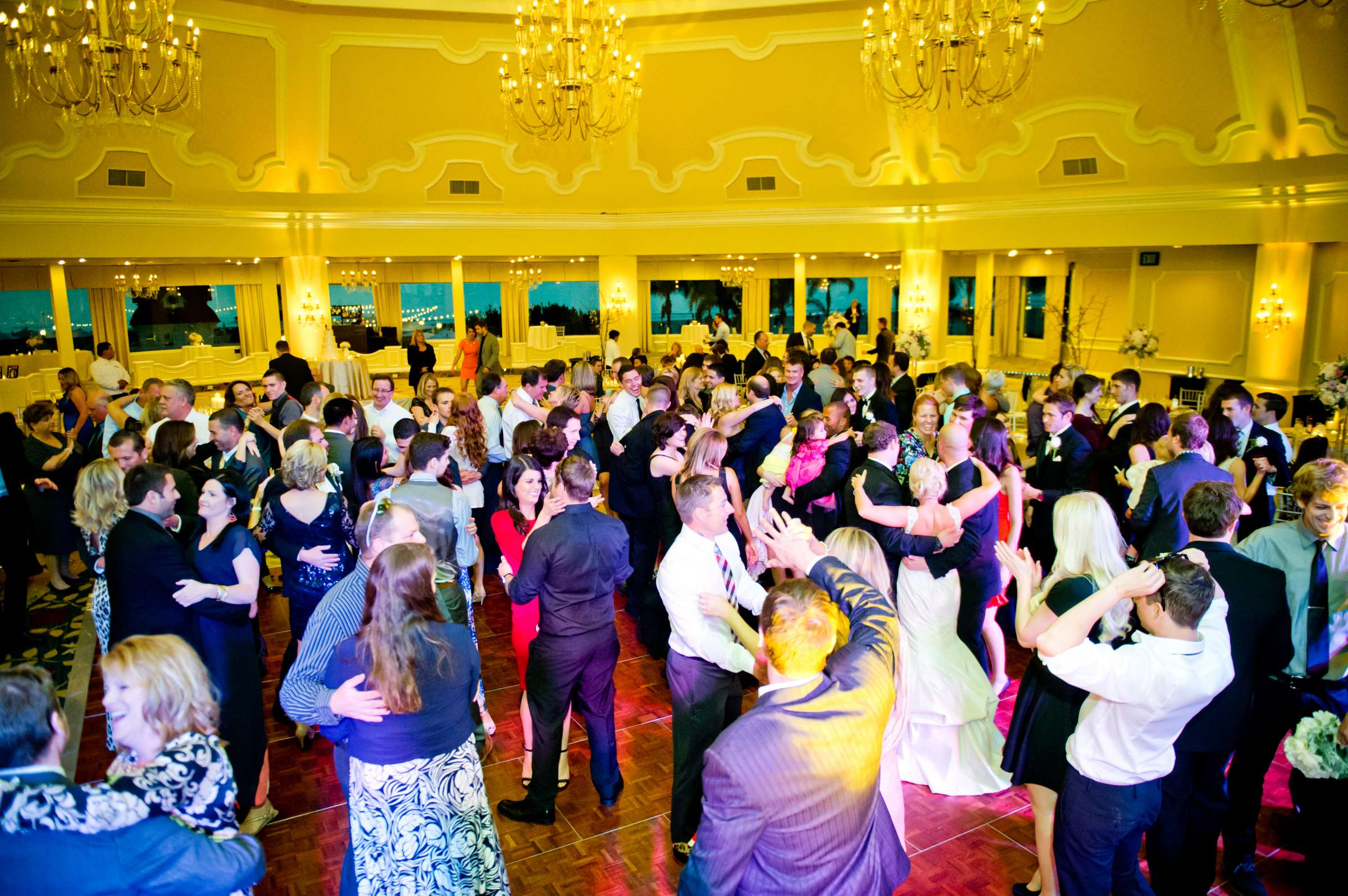 Reception at Hotel Del Coronado Wedding coordinated by Victoria Weddings & Events, Jaclyn and Austin Wedding Photo #51 by True Photography