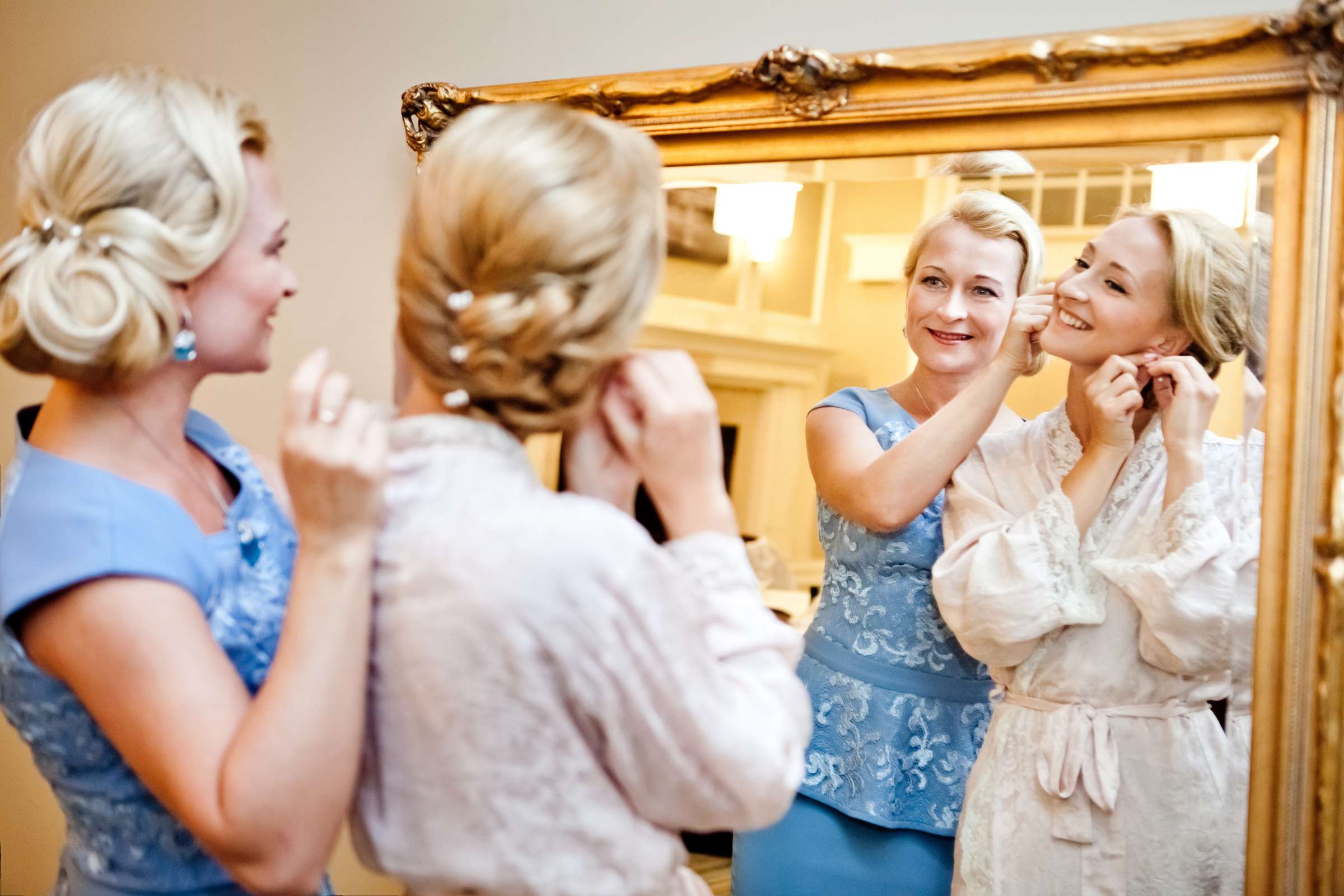 Getting Ready at Morgan Run Wedding coordinated by Morgan Run, Alexandra and Grigoriy Wedding Photo #19 by True Photography