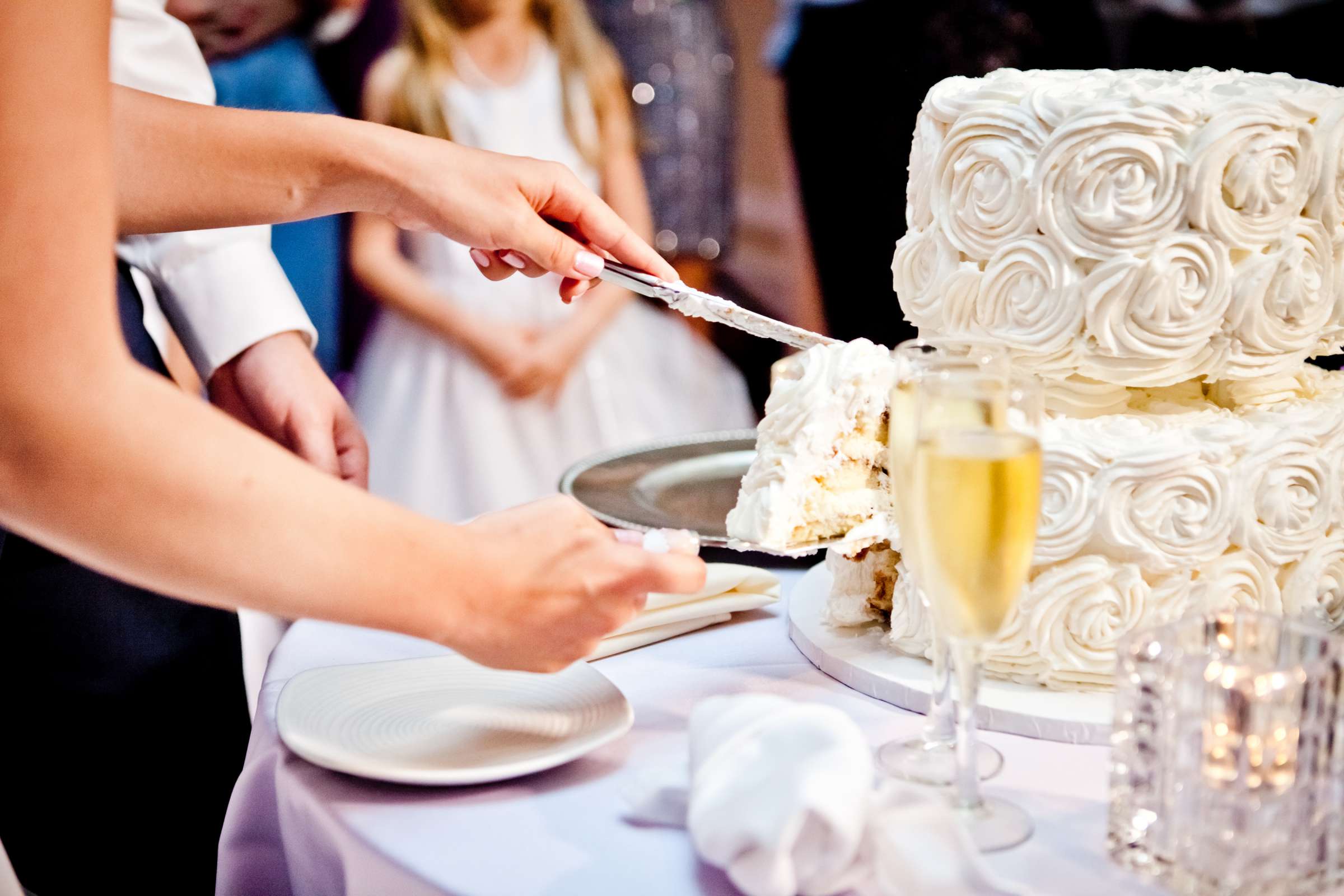 Cake Cutting, Cake at Morgan Run Wedding coordinated by Morgan Run, Alexandra and Grigoriy Wedding Photo #71 by True Photography