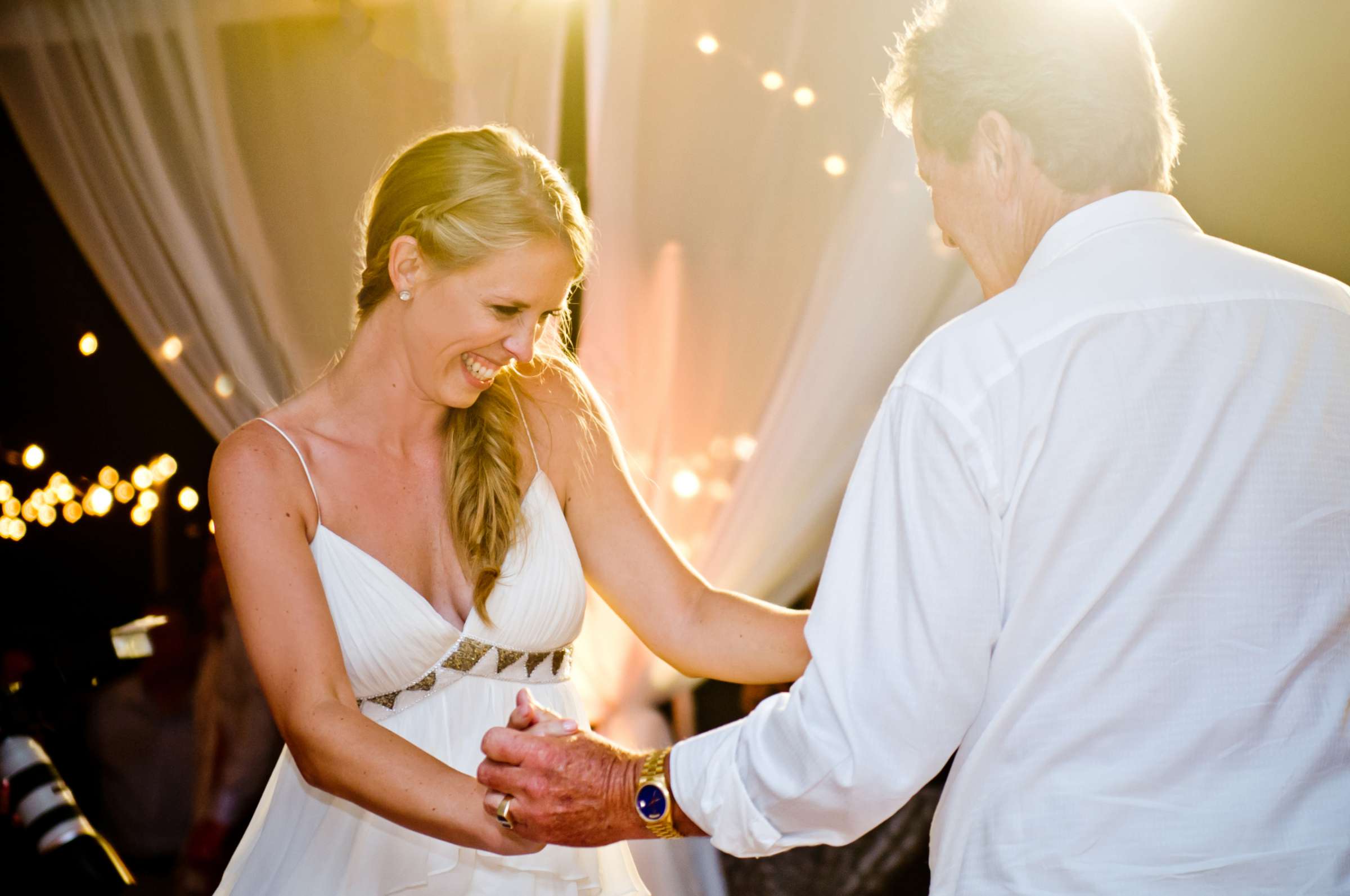 Father of the Bride, Emotional moment, Candid moment at California State Beaches Wedding coordinated by Pink Papaya, Mallory and Sean Wedding Photo #58 by True Photography