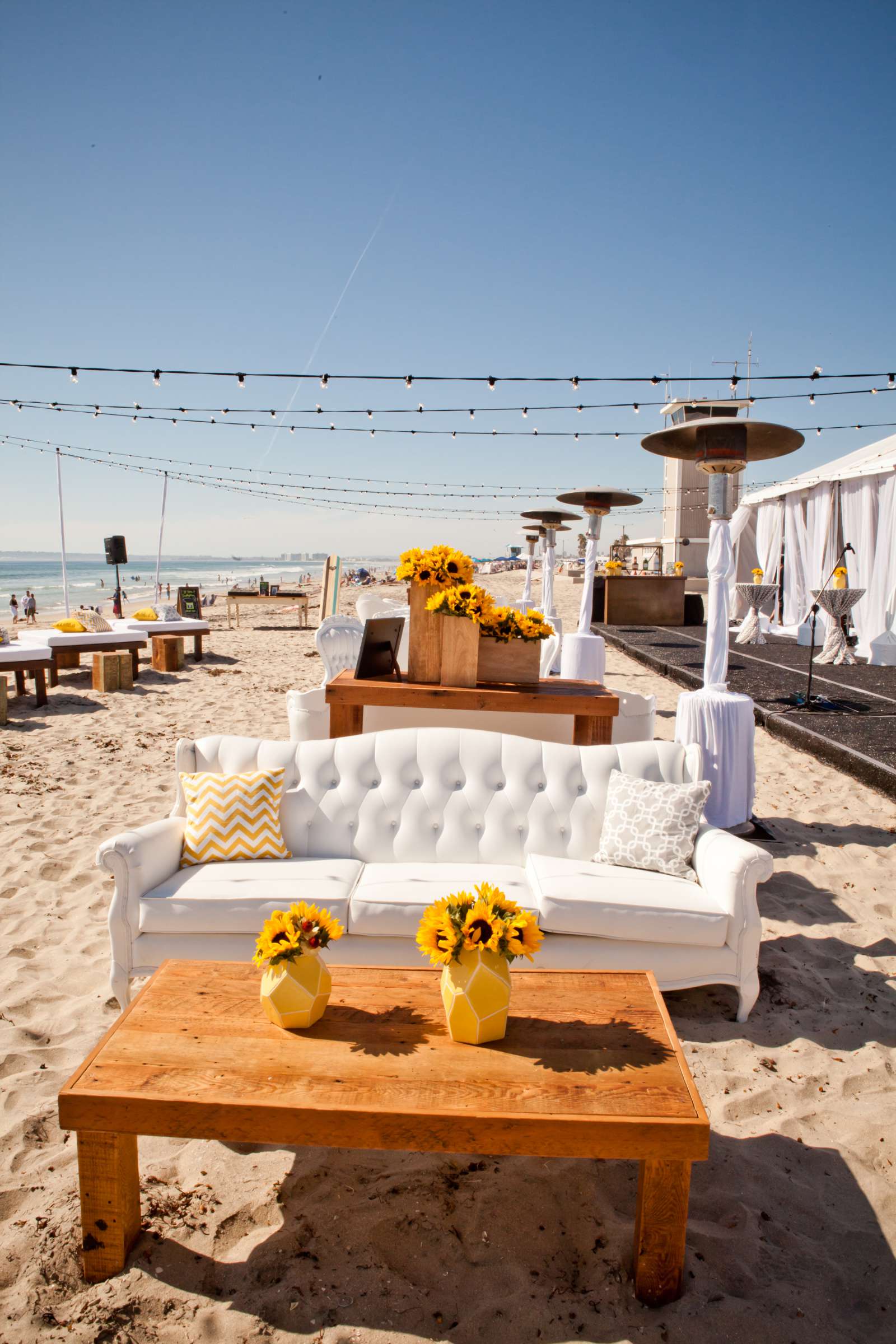 Beach at California State Beaches Wedding coordinated by Pink Papaya, Mallory and Sean Wedding Photo #67 by True Photography