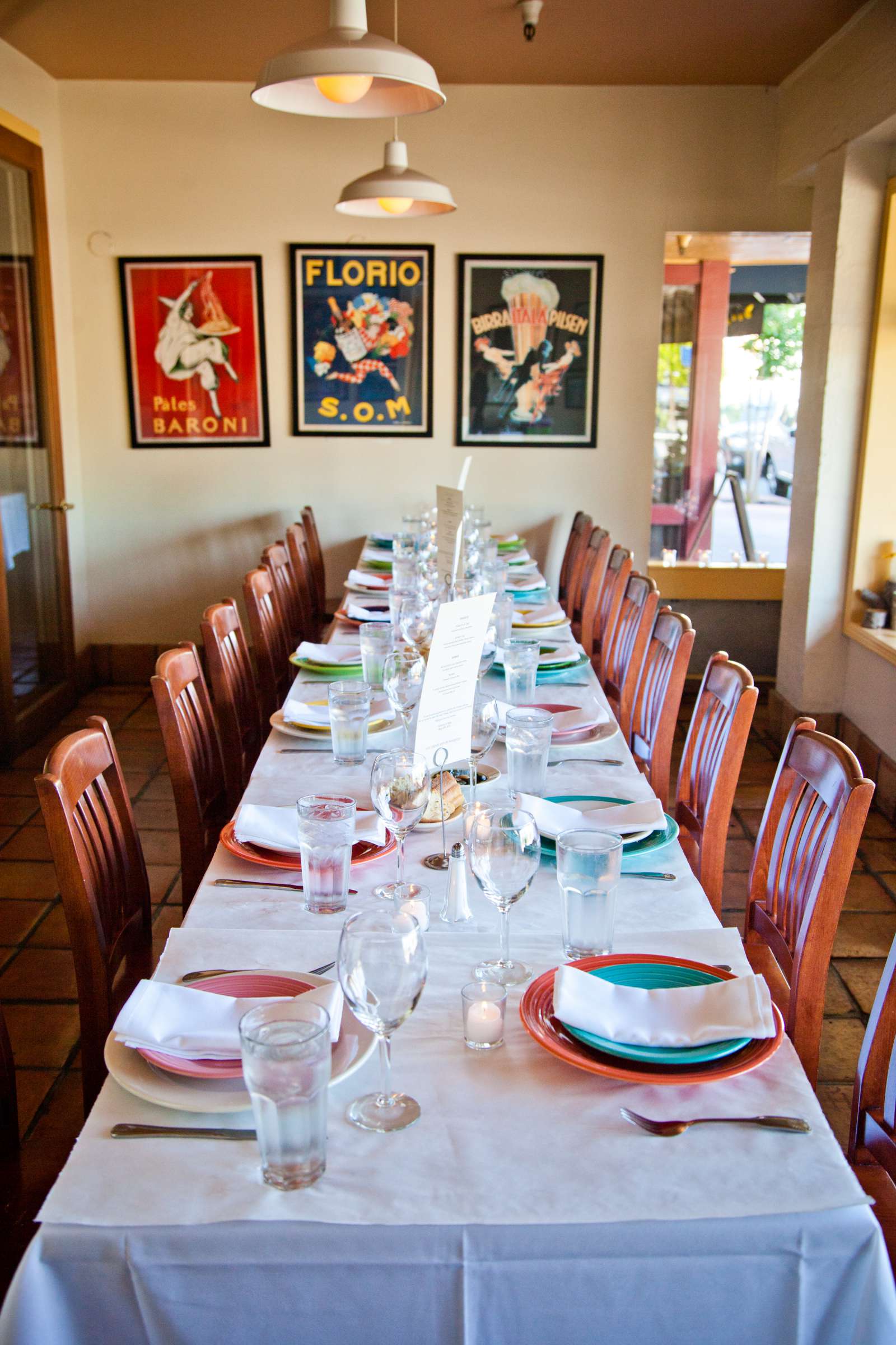 Table Shots at Uva Trattoria -- Napa Valley Wedding, Vanessa and Nick Wedding Photo #61 by True Photography