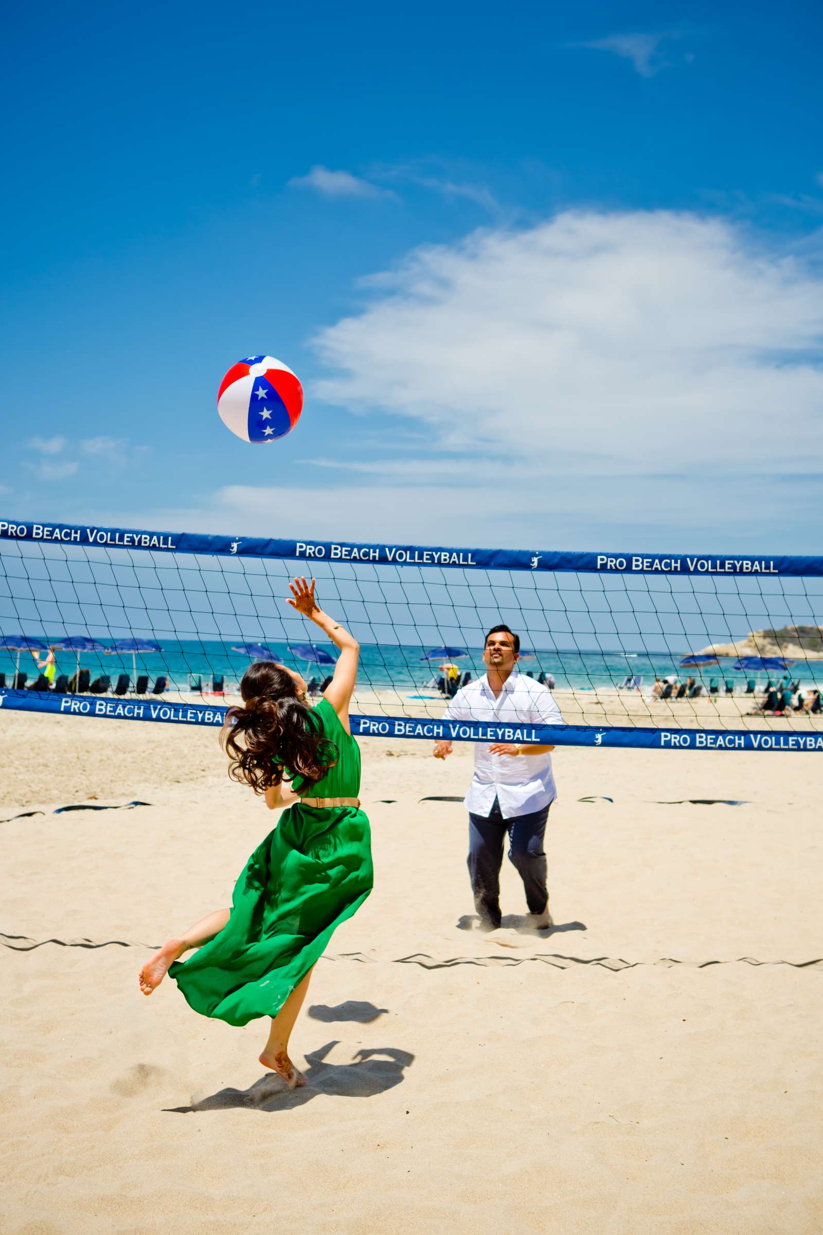 Beach at Wedding coordinated by Exquisite Events, Lynda and Mrunal Wedding Photo #120914 by True Photography