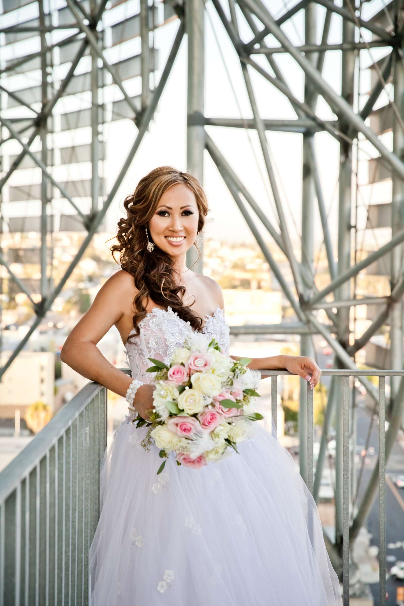 San Diego Central Library Wedding coordinated by Chic Reverie by Jenna, Ava and Joel Wedding Photo #5 by True Photography