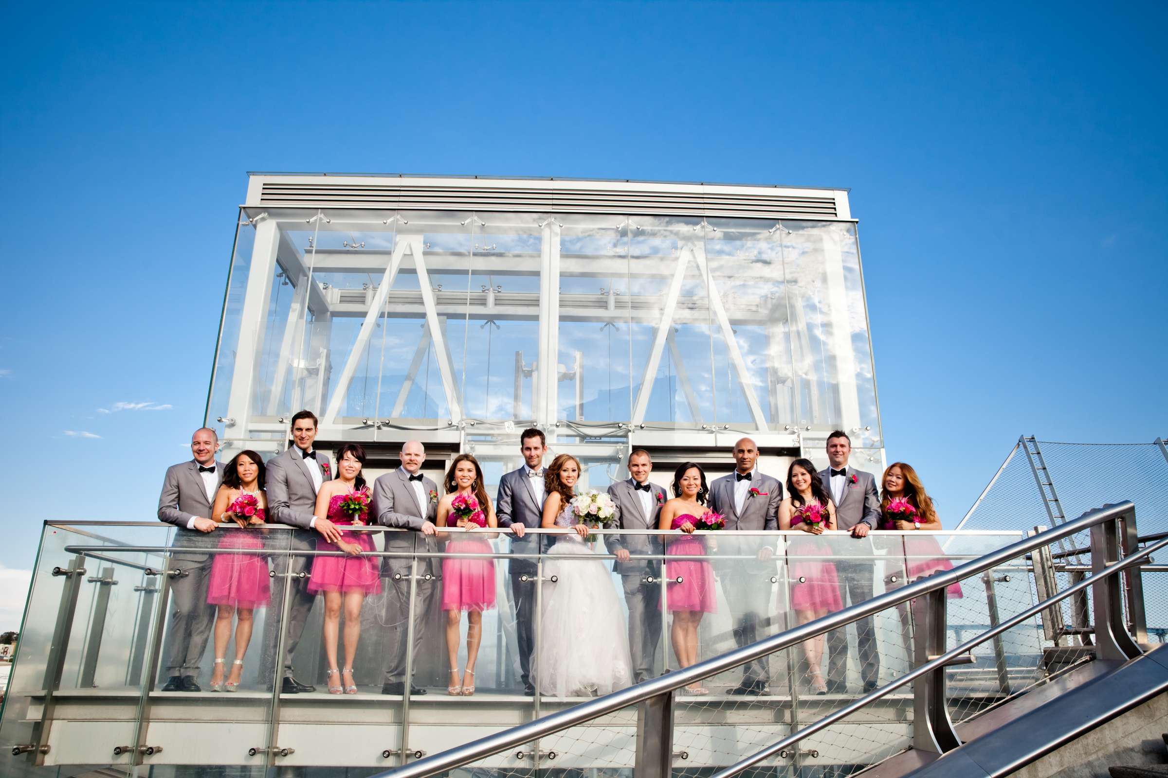 San Diego Central Library Wedding coordinated by Chic Reverie by Jenna, Ava and Joel Wedding Photo #46 by True Photography