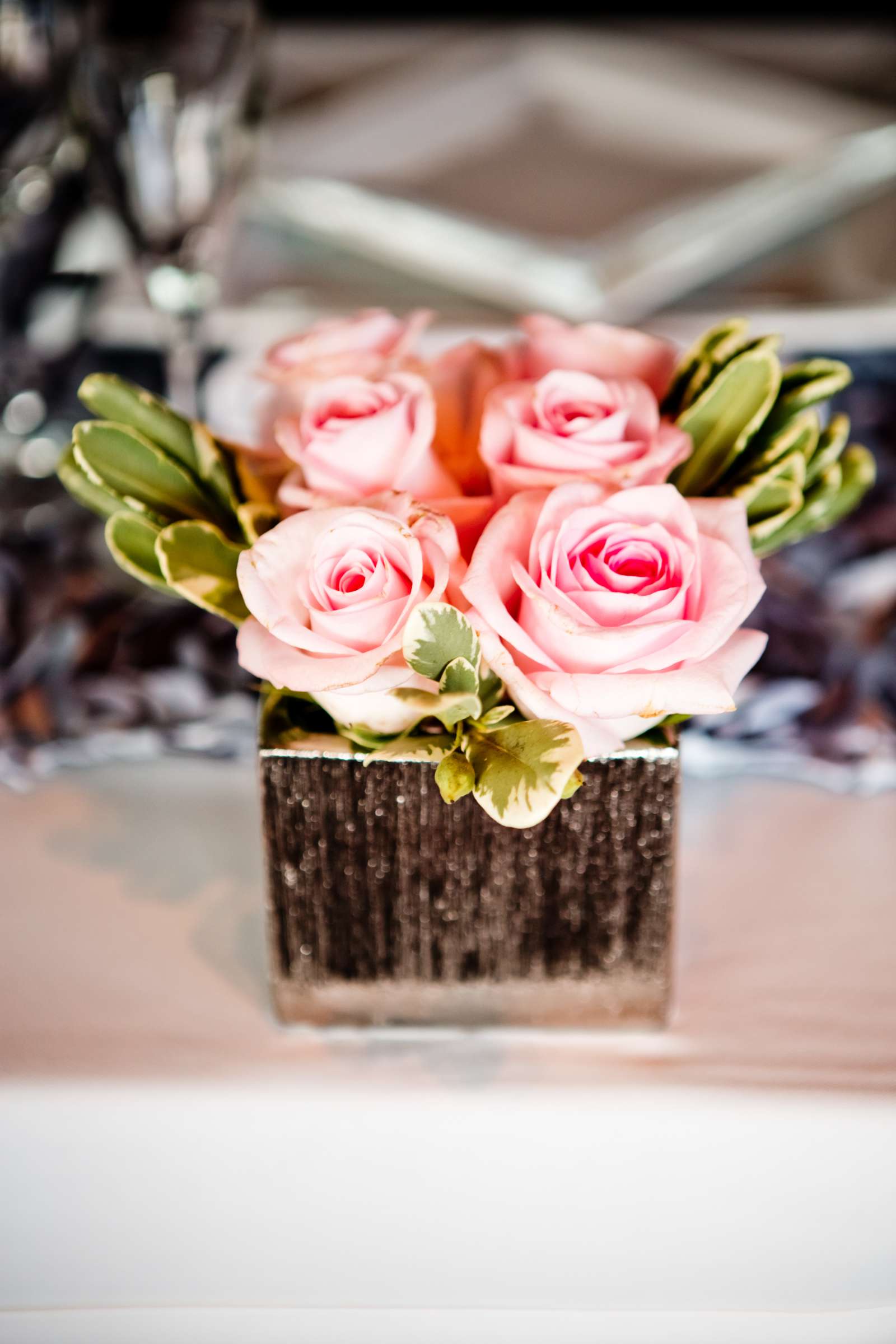 Flowers at San Diego Central Library Wedding coordinated by Chic Reverie by Jenna, Ava and Joel Wedding Photo #79 by True Photography