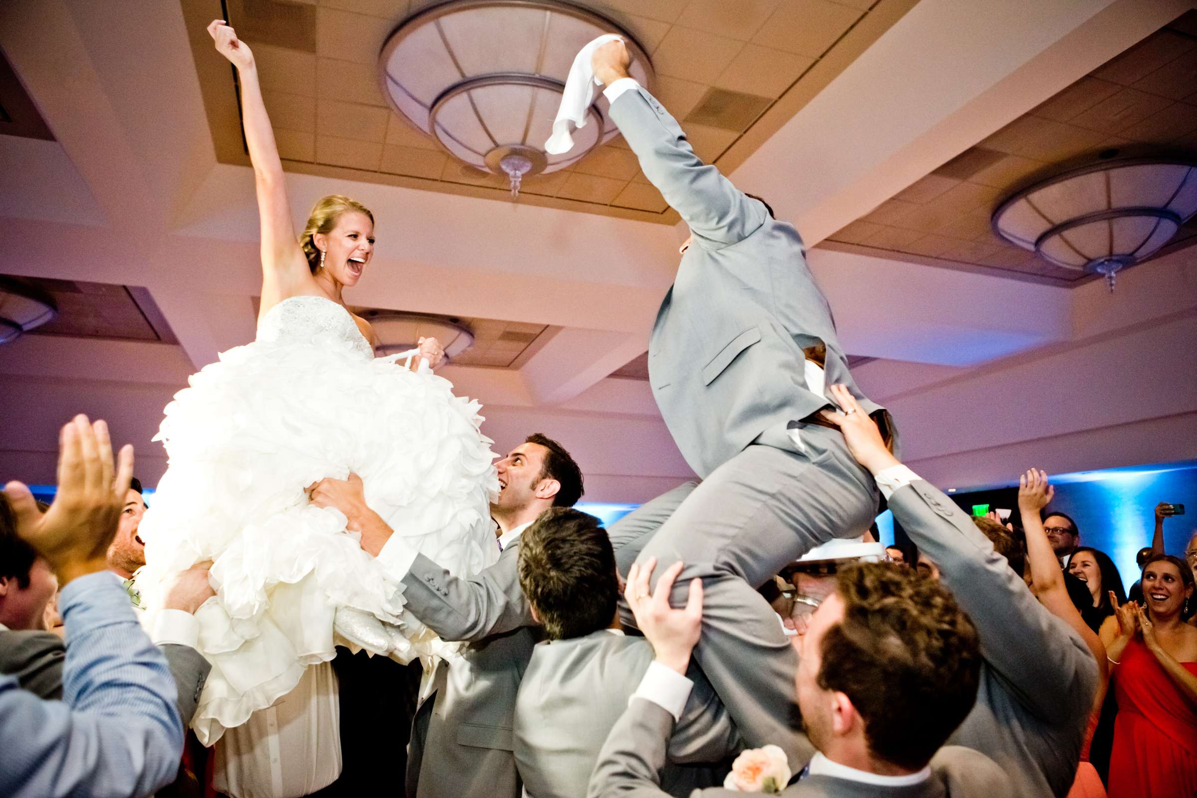 Hora at Marriott Marquis San Diego Marina Wedding coordinated by Victoria Weddings & Events, Rachel and Efrem Wedding Photo #123569 by True Photography