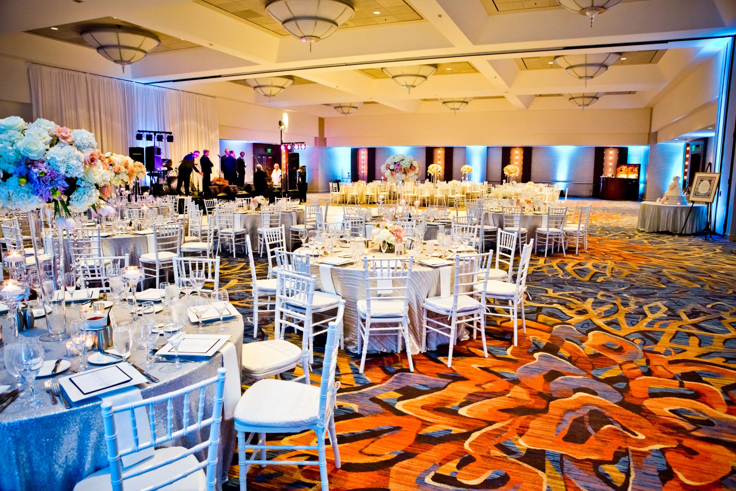 Table Shots at Marriott Marquis San Diego Marina Wedding coordinated by Victoria Weddings & Events, Rachel and Efrem Wedding Photo #123614 by True Photography