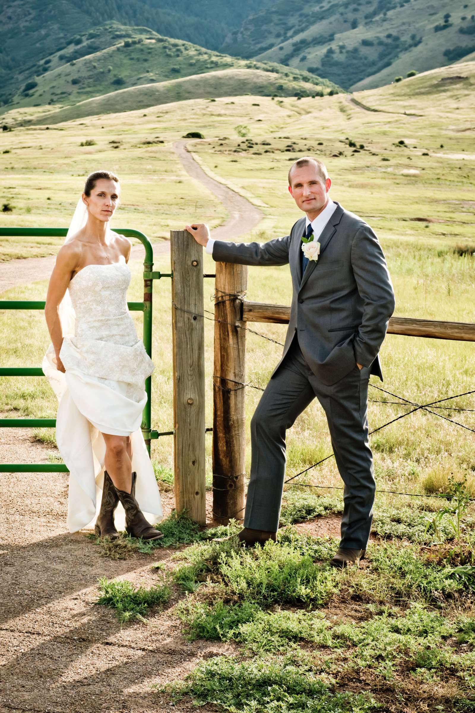 In a Field at The Manor House Wedding, Kelly and Josh Wedding Photo #125934 by True Photography