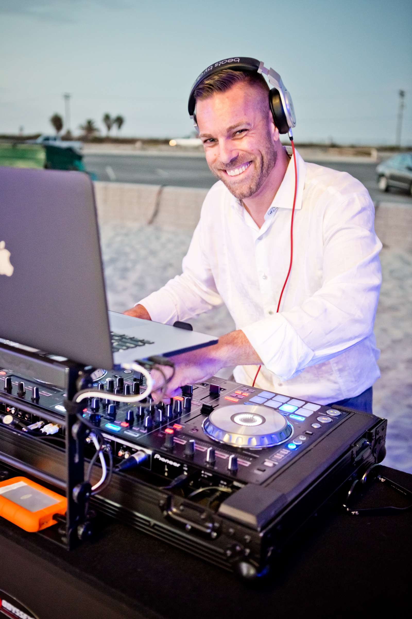 DJ at California State Beaches Wedding, Ashly and John Wedding Photo #68 by True Photography