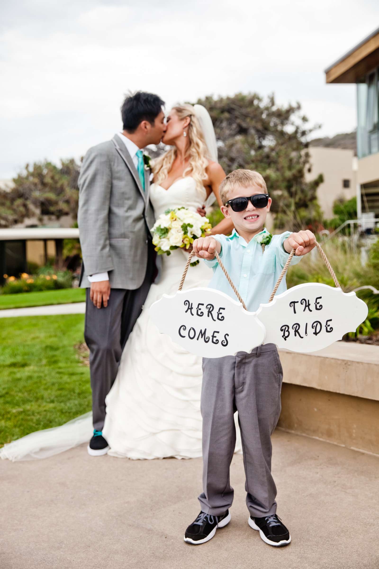 Kids at Scripps Seaside Forum Wedding, Laura and Daniel Wedding Photo #44 by True Photography